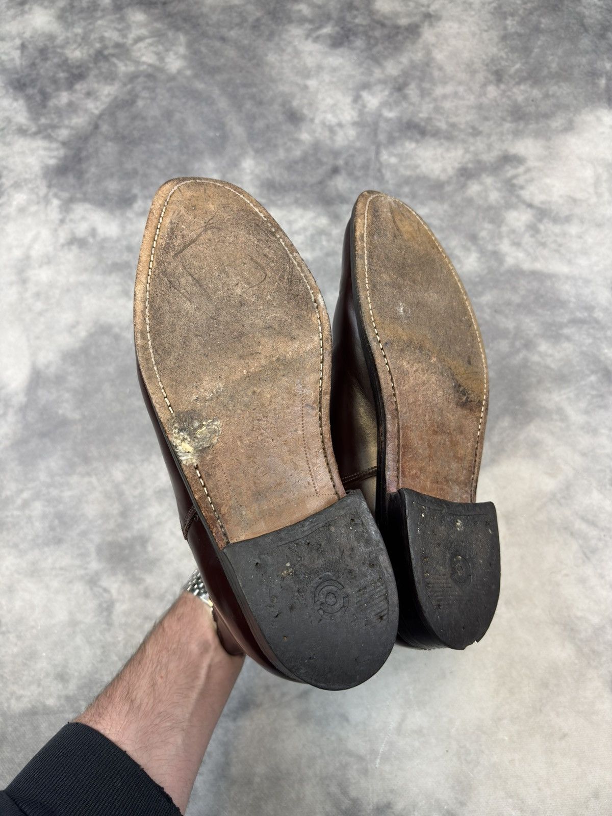 Genuine Leather × Vintage Vintage Brown Jones Leather Casual Boots Avantgarde USA 90s Size US 9 / EU 42 - 6 Thumbnail