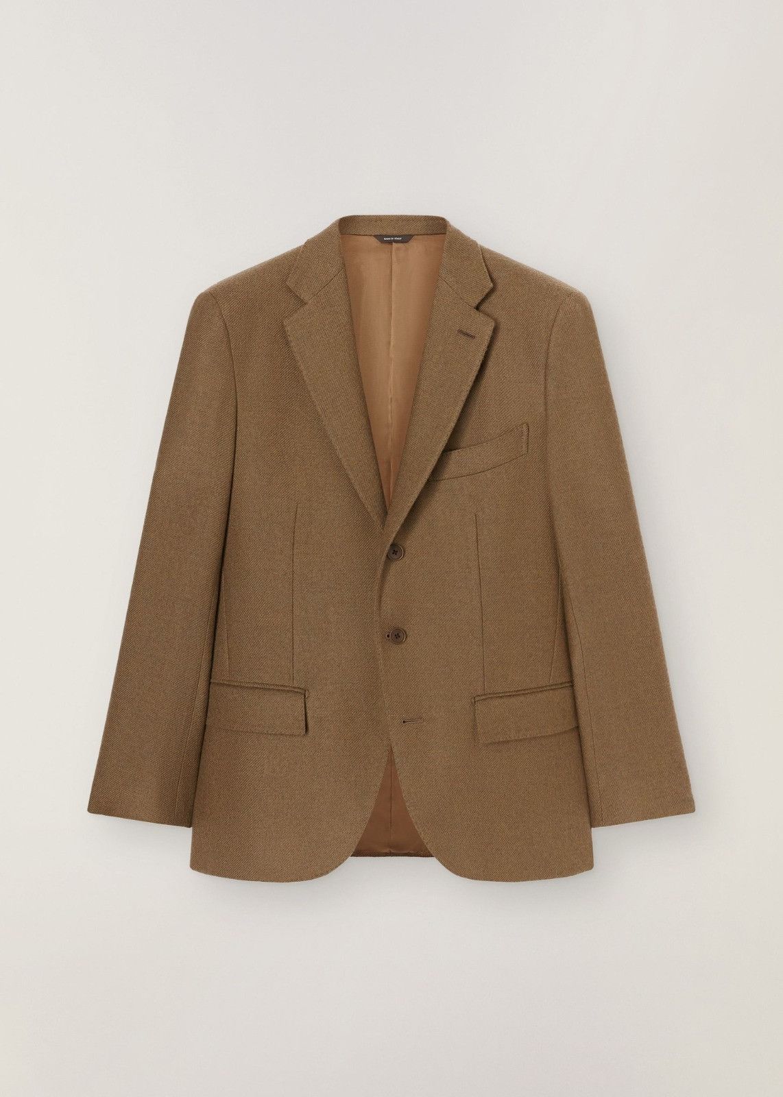 image of Loro Piana O1Loc1C0124 Single-Breasted Jacket In Brown, Men's (Size XL)