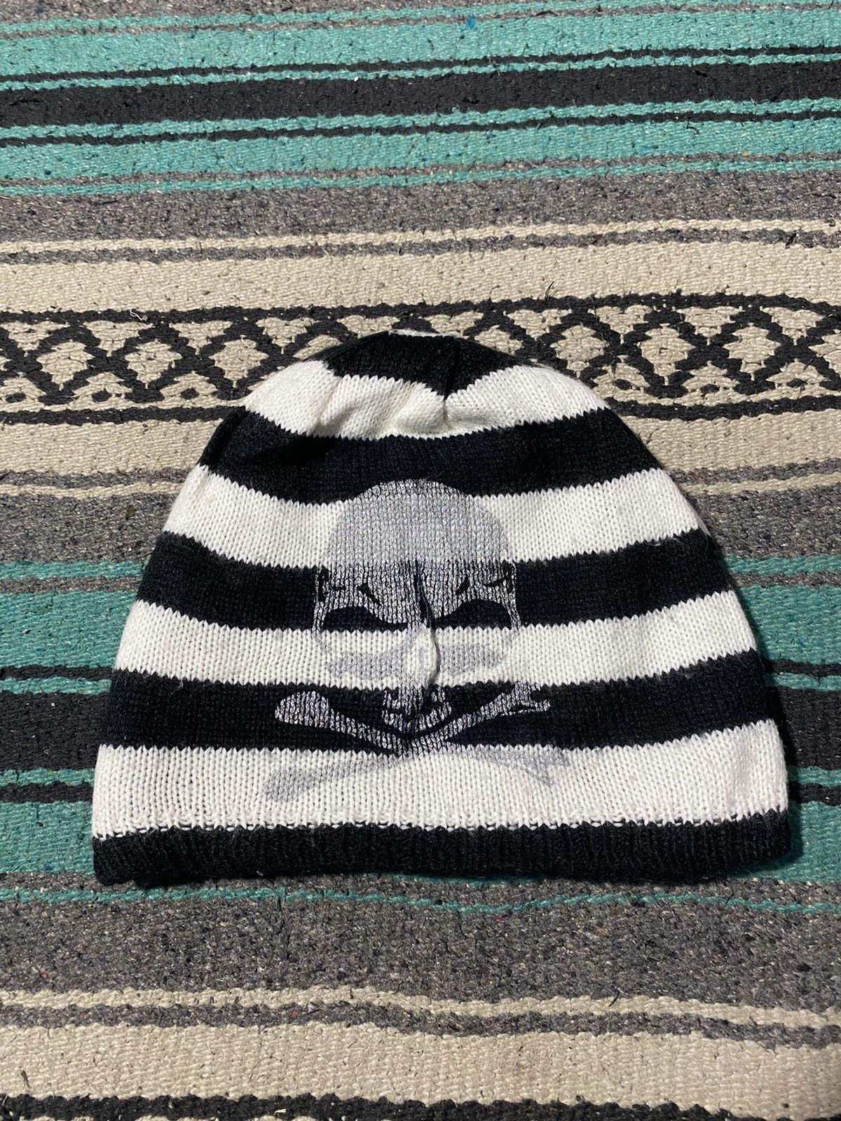 Beauty Beast Unknown Skull Reversible Beanie Hat Size ONE SIZE - 1 Thumbnail