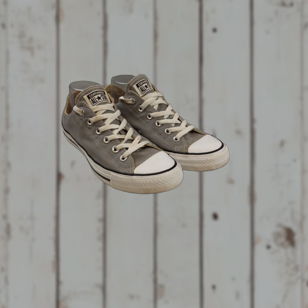 Converse Converse All Star Low Top Sneakers Gray Unisex Adults Mens 8 Womens 10 Casual Shoes鞋 Size M / US 6-8 / IT 42-44 - 1 Thumbnail