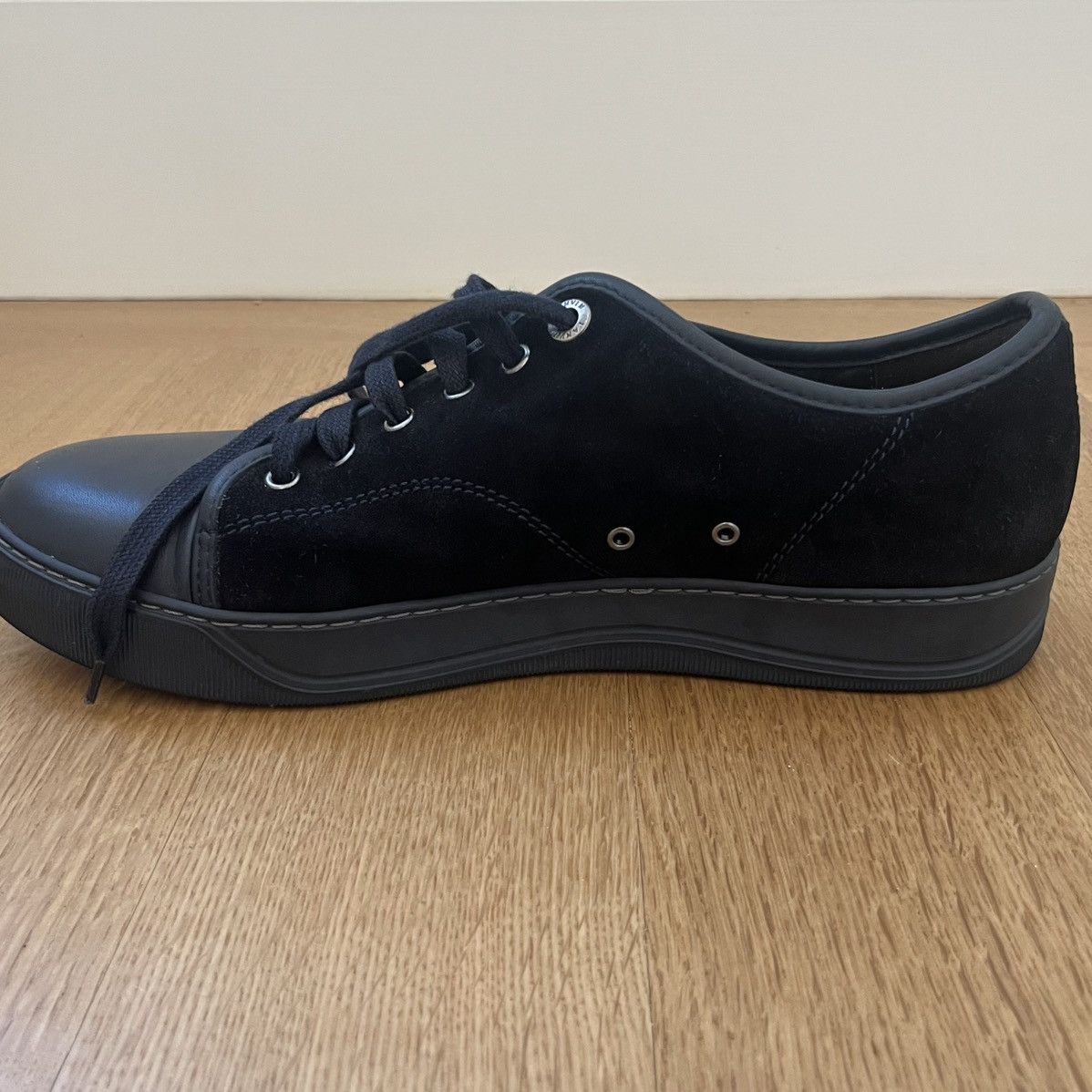 Lanvin Lanvin DBB1 Black Suede Sneakers Men’s Size 7 (US 8/EU 41) Size US 7 / EU 40 - 10 Thumbnail