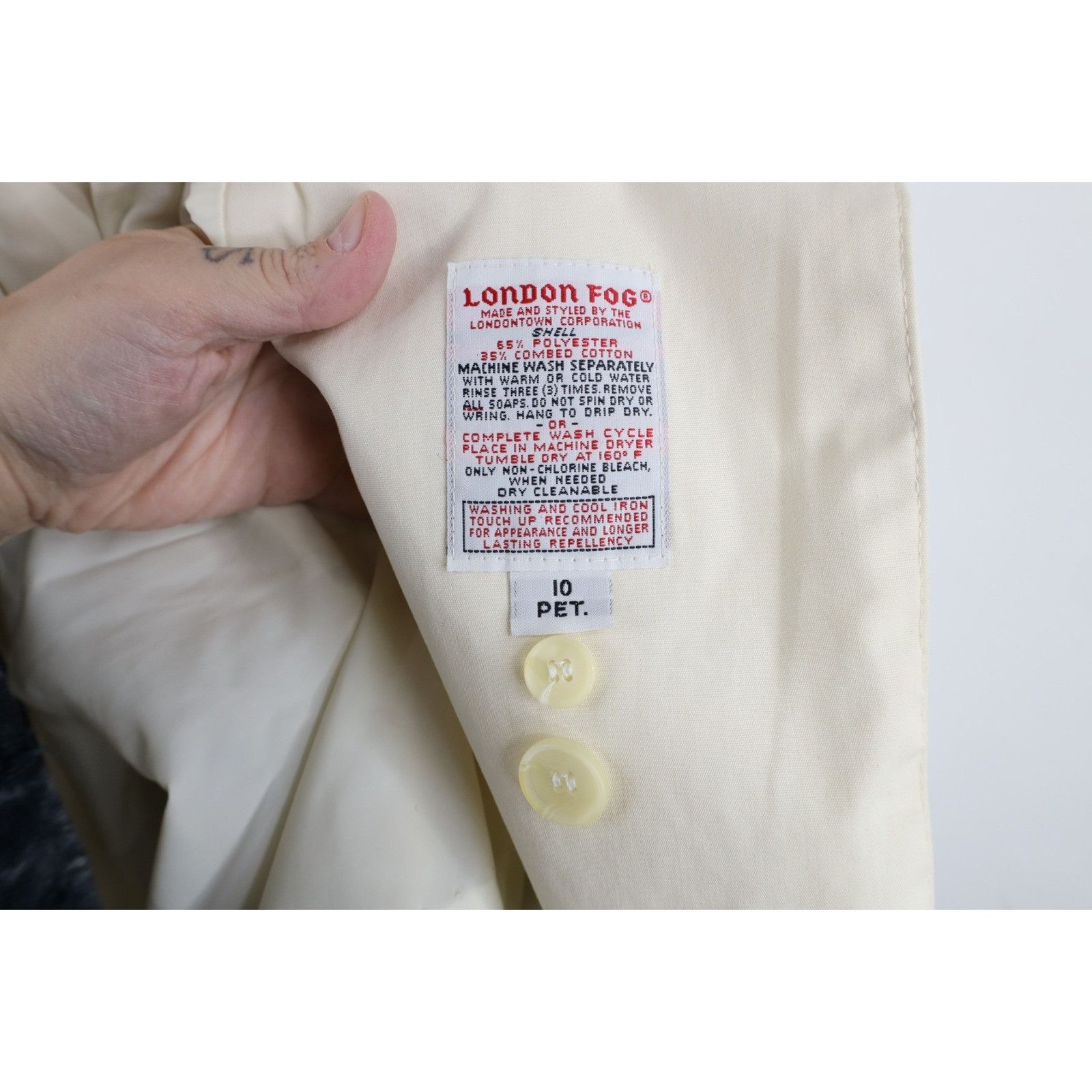 Vintage Vintage 70s Streetwear Double Breasted Belted Trench Coat Size L / US 10 / IT 46 - 13 Thumbnail