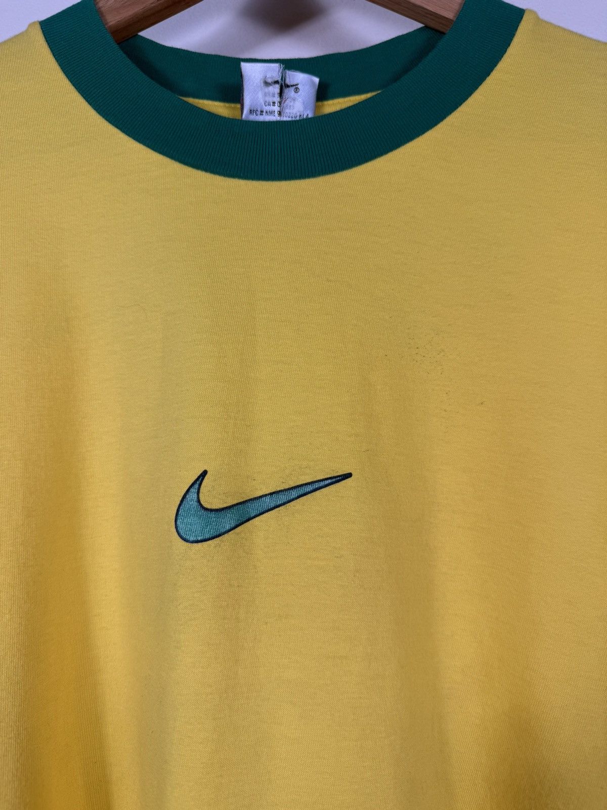 Nike × Vintage Nike 90ʼs Ronaldo #9 vintage t shirt Size US XL / EU 56 / 4 - 3 Thumbnail