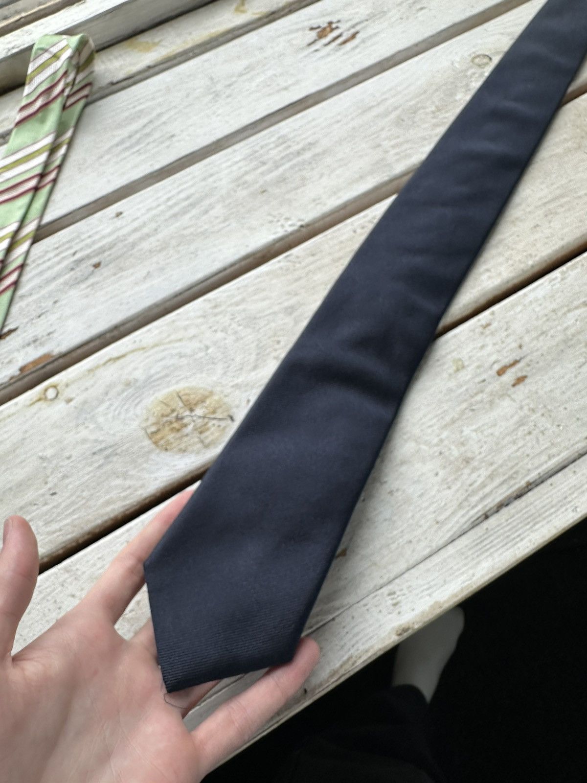 Hugo Boss 🚨Hugo Boss Tie LUXURY VINTAGE RARE OLD MONEY BASIC Size ONE SIZE - 7 Thumbnail
