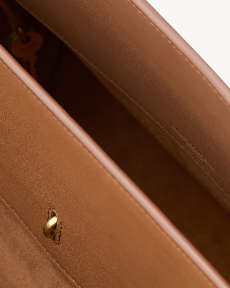 Saint Laurent Paris o1tp1o1224 Size: OS/Shoulder Bag in Brown Size ONE SIZE - 8 Thumbnail