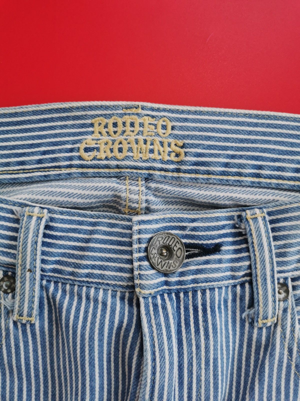 Kapital Hickory Boro Patches Rodeo Crowns Japan Jeans Size US 30 / EU 46 - 5 Thumbnail