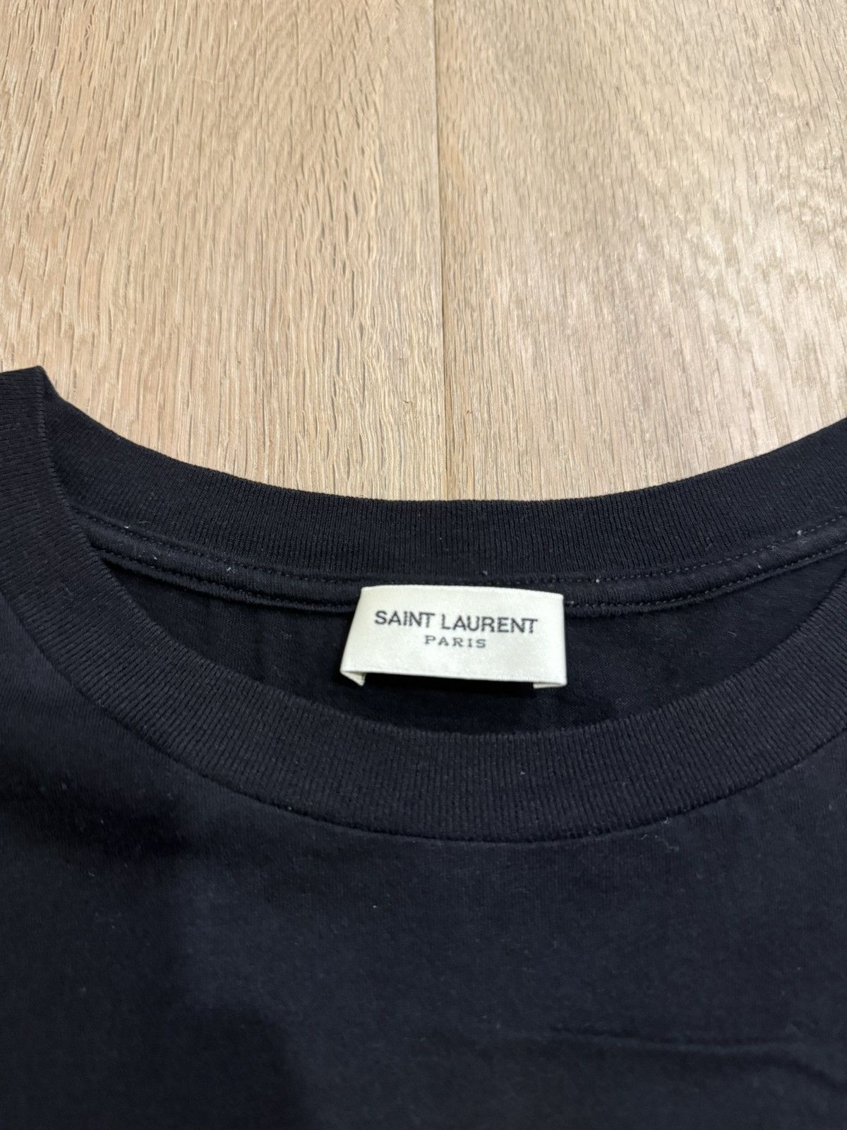 Saint Laurent Paris SS18 Saint Laurent No Smoking Tee Size US L / EU 52-54 / 3 - 3 Thumbnail