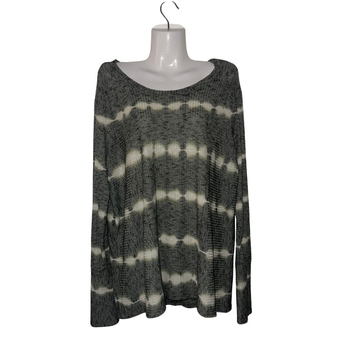 Other Know Rose Tie Dye Crewneck Sweater Top Green XXL loungewear Size XXL / US 16-18 / IT 52-54 - 5 Thumbnail