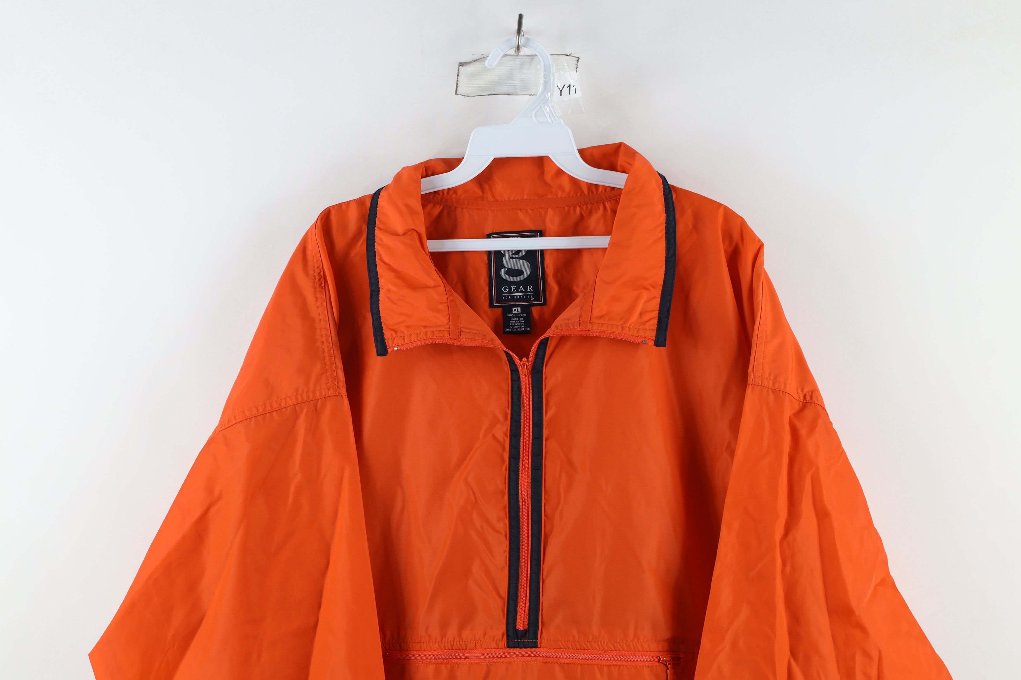 Vintage Vintage 90s Streetwear Motor City Casino Windbreaker Jacket Size US XL / EU 56 / 4 - 2 Thumbnail