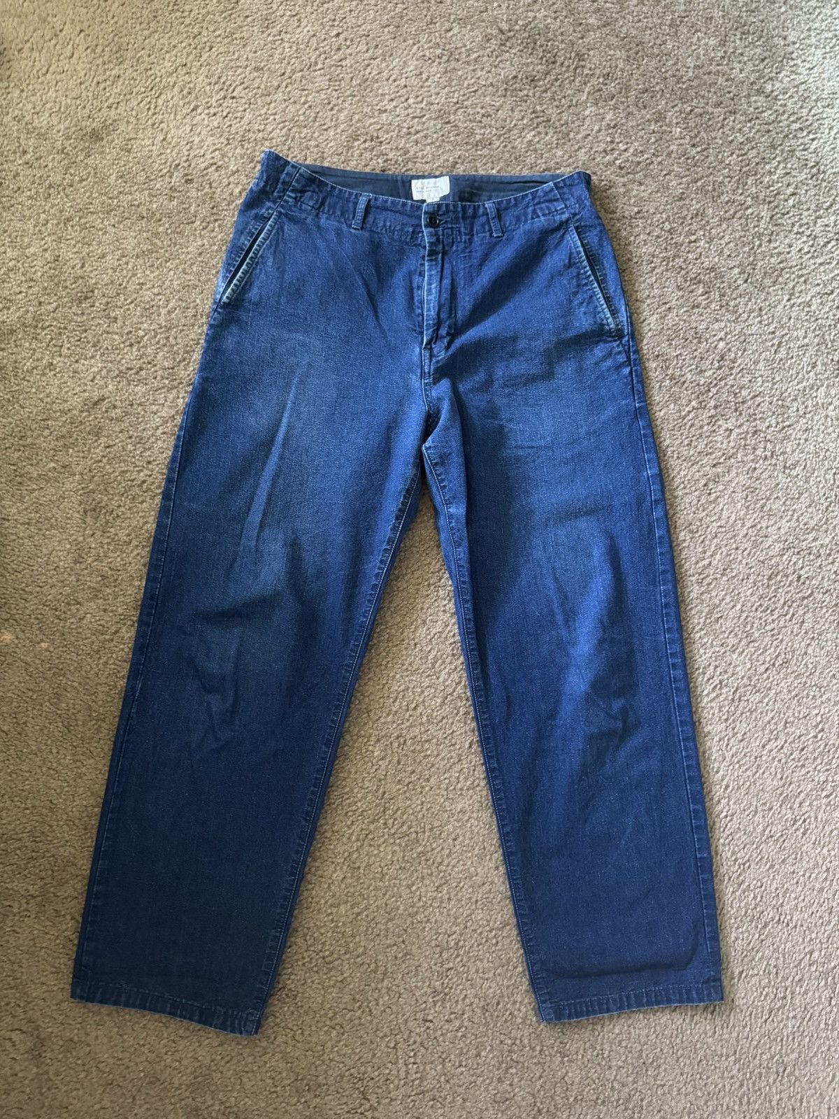 STILL BY HAND Still by Hand Selvedge Denim Trouser Size US 32 / EU 48 - 1 Thumbnail