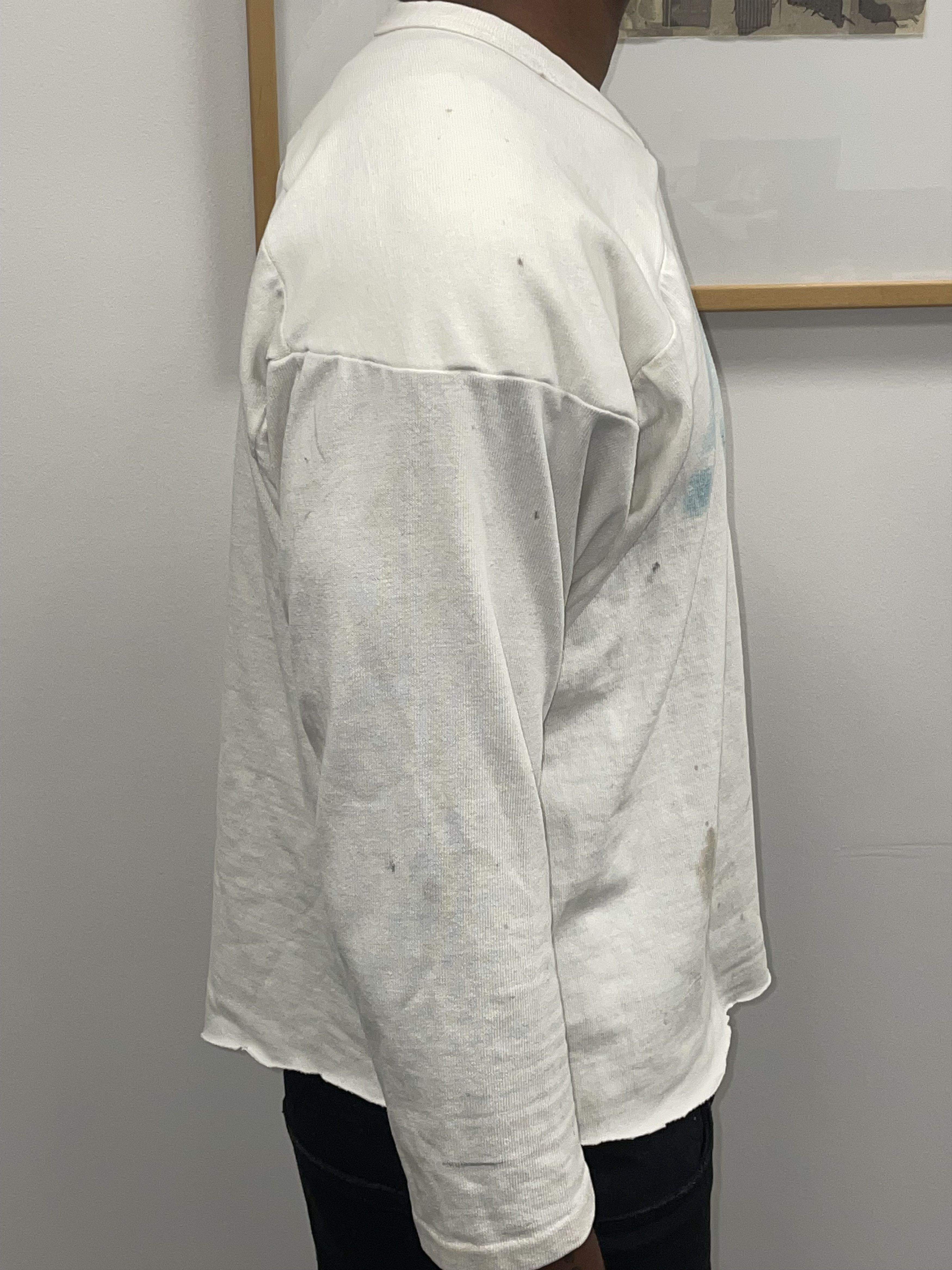 Vintage 50s Distressed Cotton Football Jersey Size US M / EU 48-50 / 2 - 3 Thumbnail