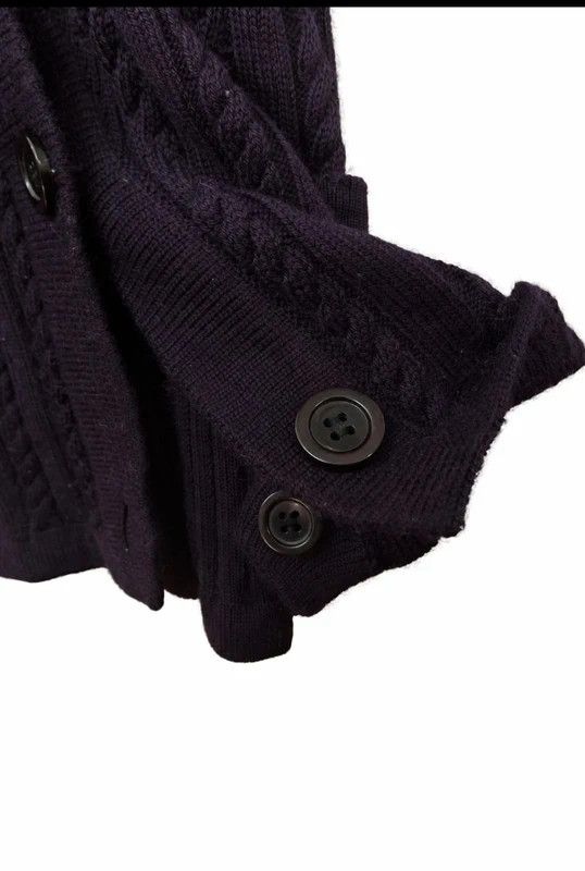 Celine Cardigan en wool. Vintage. Céline Size M / US 6-8 / IT 42-44 - 3 Thumbnail
