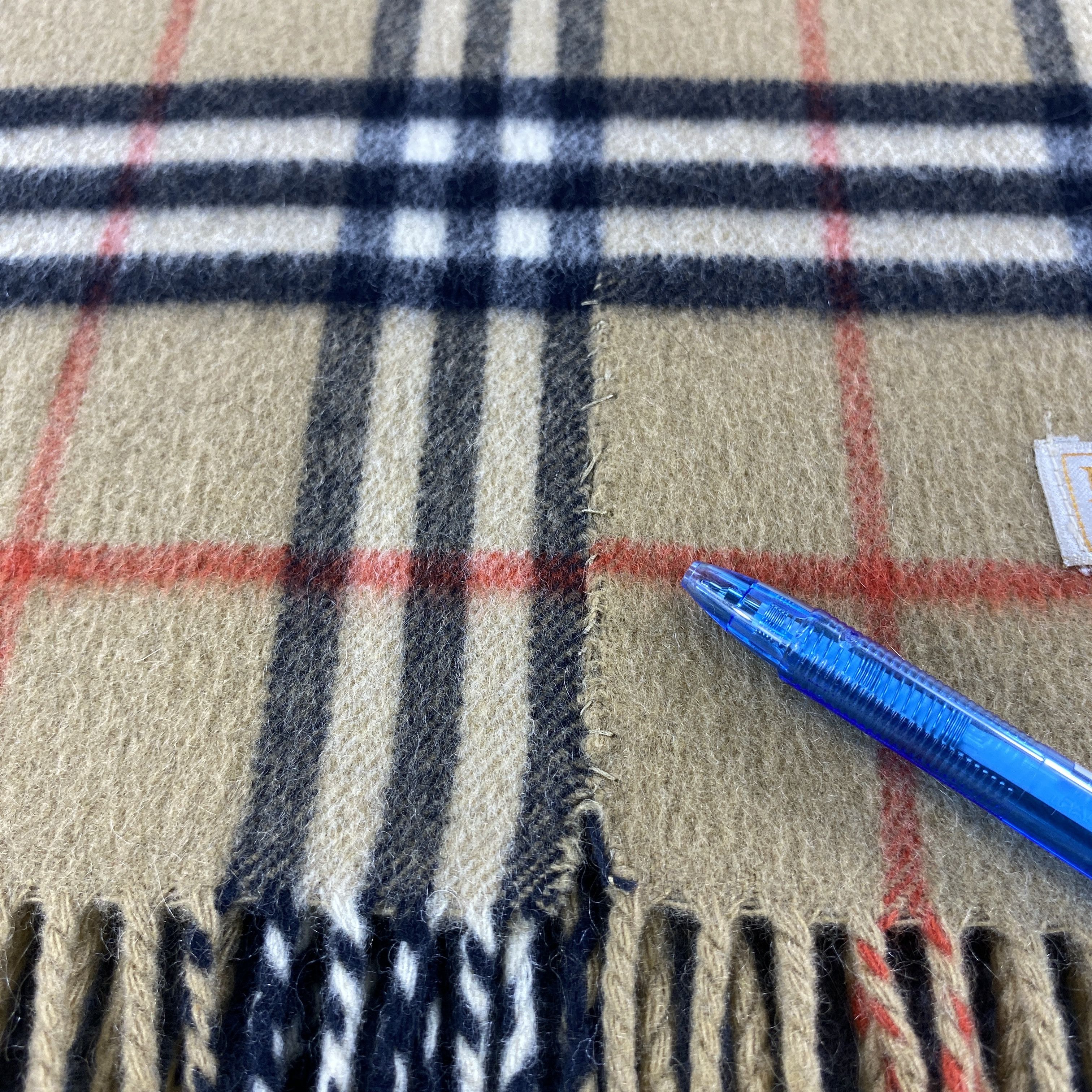Burberry × Vintage Burberrys Scarf # D407 # Muffler # Neckwear Size ONE SIZE - 4 Thumbnail