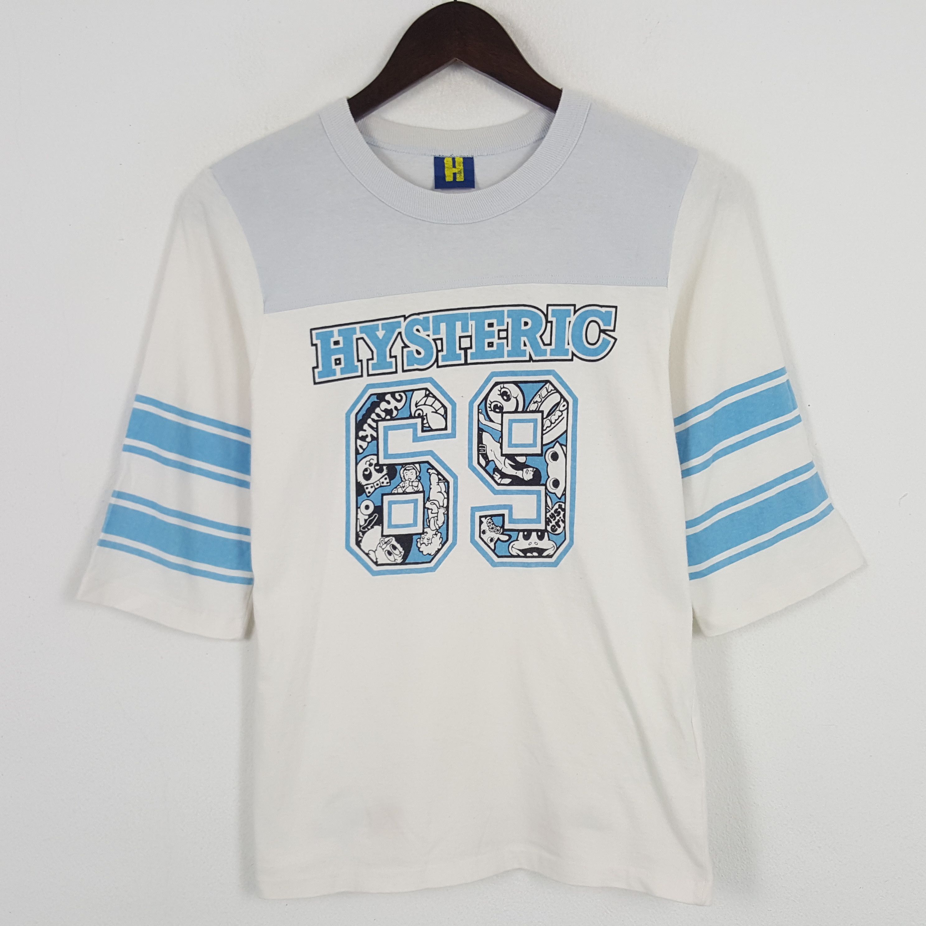 Hysteric Glamour × Japanese Brand × Vintage Vintage Hysteric 69 Japanese Tshirt Size US S / EU 44-46 / 1 - 1 Thumbnail