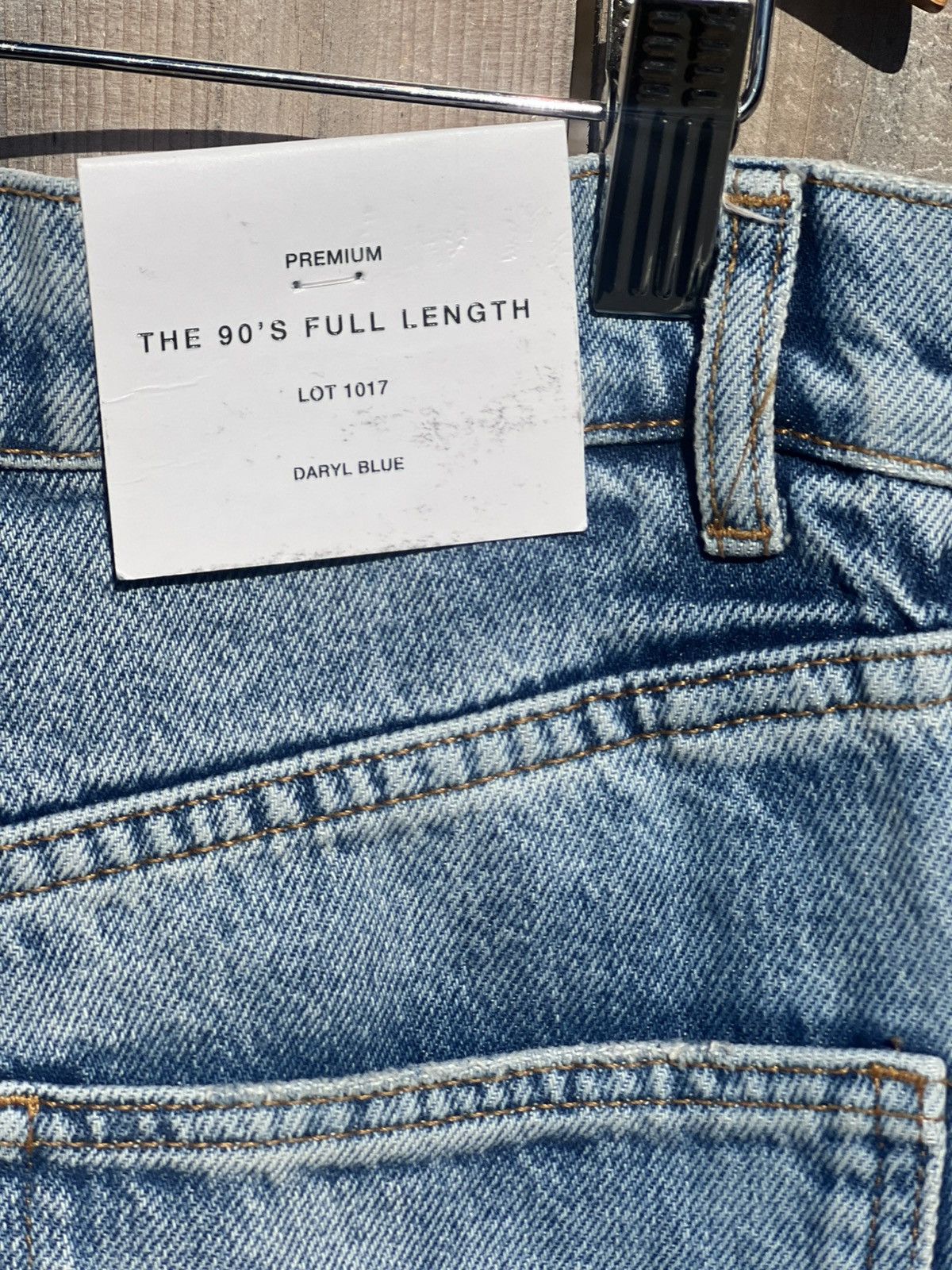 Zara Zara women’s the 90’s full length in DaryL blue jeans NWT Size 26" / US 2 / IT 38 - 12 Thumbnail