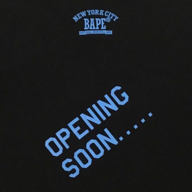 Bape × Nigo BAPE STA NYC Grand Opening T-shirt a bathing ape STAR NIGO Size US M / EU 48-50 / 2 - 5 Thumbnail