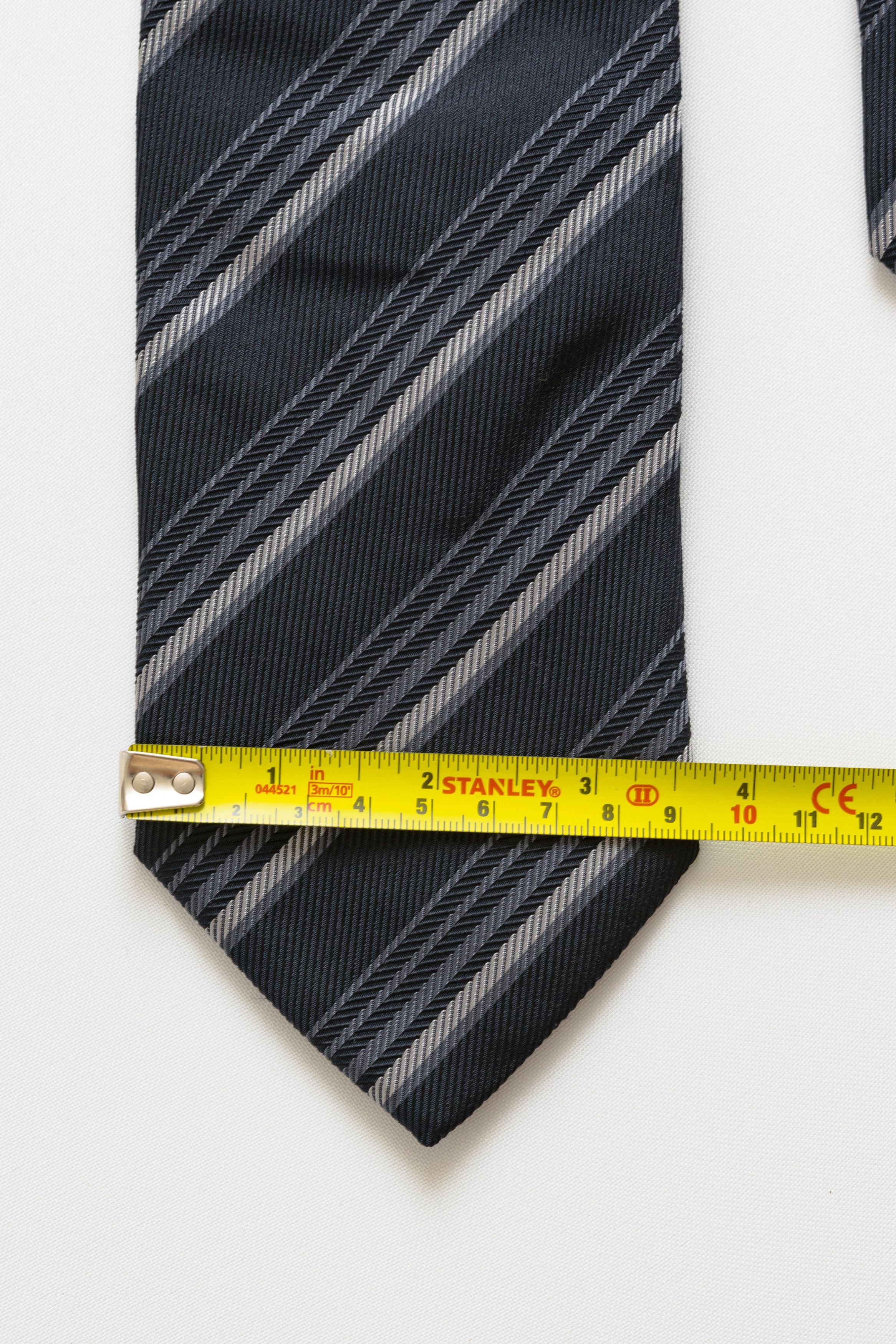 Pal Zileri Pal Zileri Tie striped pattern necktie retro silk tie 042 Size ONE SIZE - 4 Thumbnail