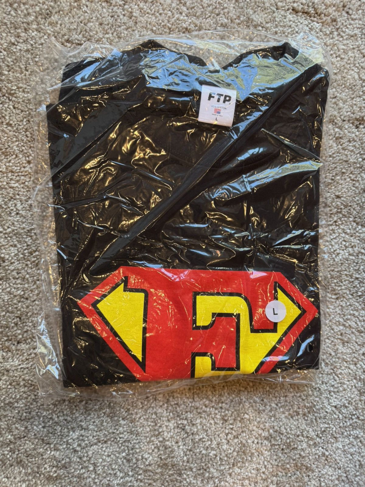 Fuck The Population FTP SUPERHERO TEE (BLACK) Size US L / EU 52-54 / 3 - 1 Thumbnail