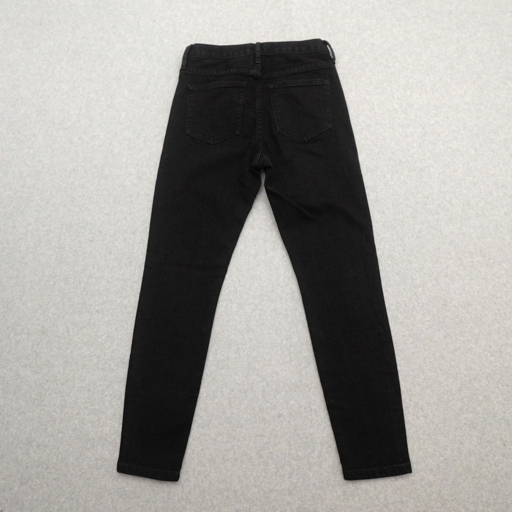 Everlane Everlane Jeans Womens 25 (25X26) High Rise in Black Size 42" / US 20 - 2 Thumbnail