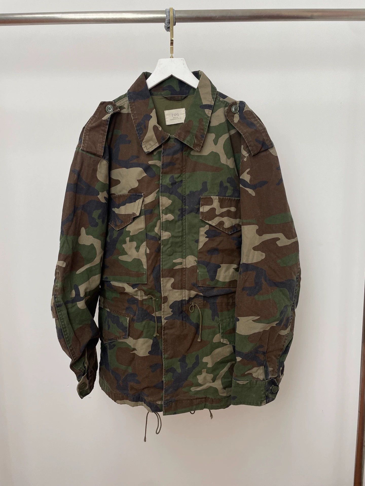 Fear of God FOG Vintage Camo Military Jacket M Size US M / EU 48-50 / 2 - 1 Thumbnail