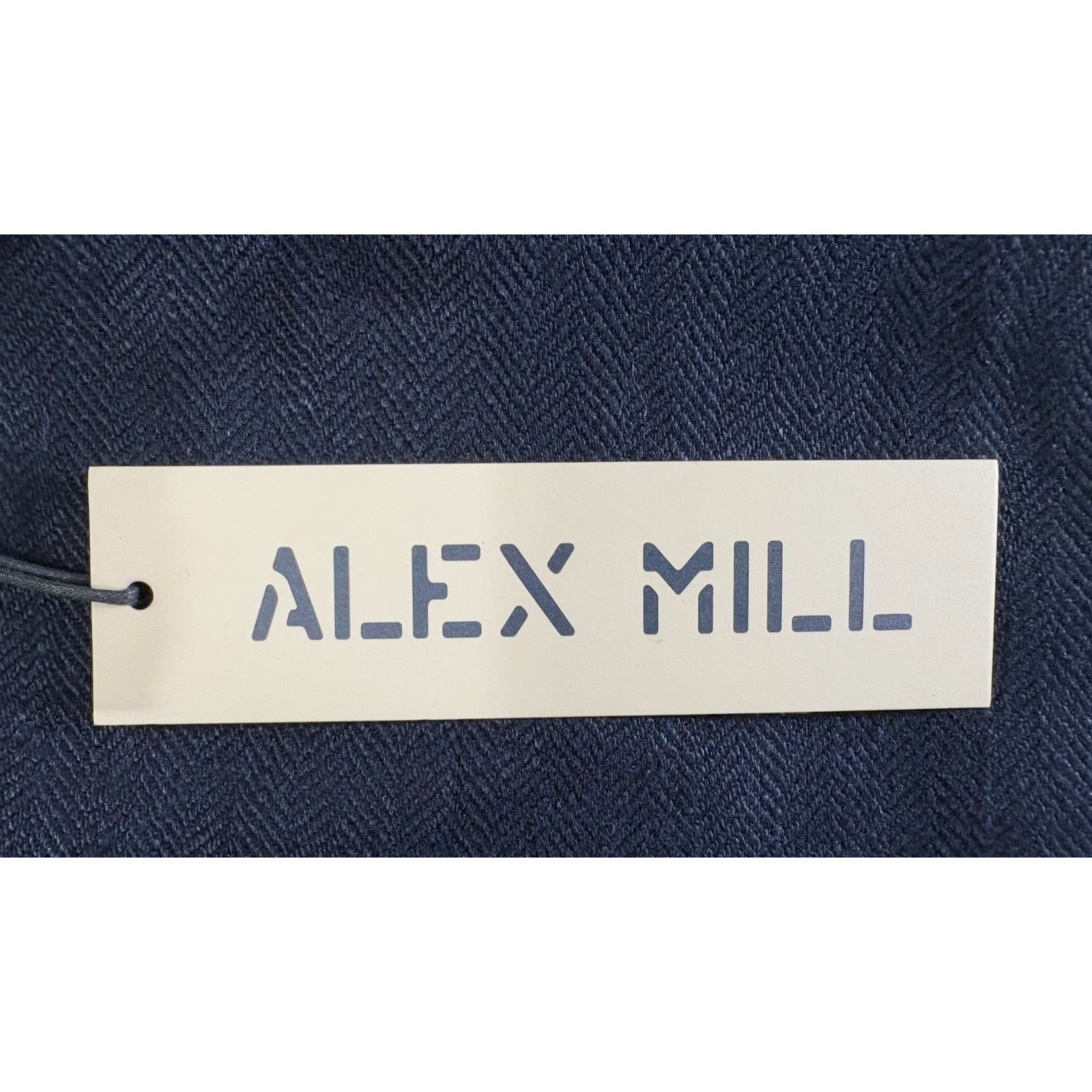 Alex Mill ALEX MILL Daniel Four Button Blazer In Linen Herringbone sz Size 48R - 3 Thumbnail