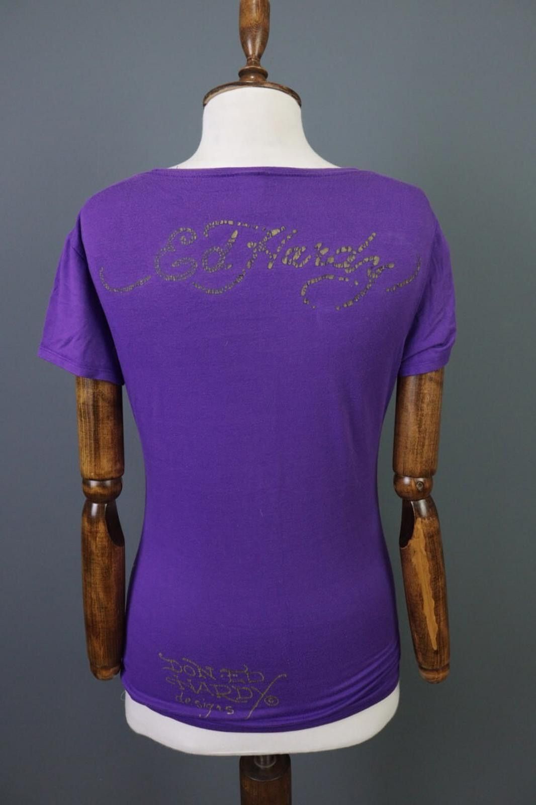 Ed Hardy Ed Hardy by Christian Audigier Fire Printed Tunic Shirt Size M / US 6-8 / IT 42-44 - 5 Thumbnail
