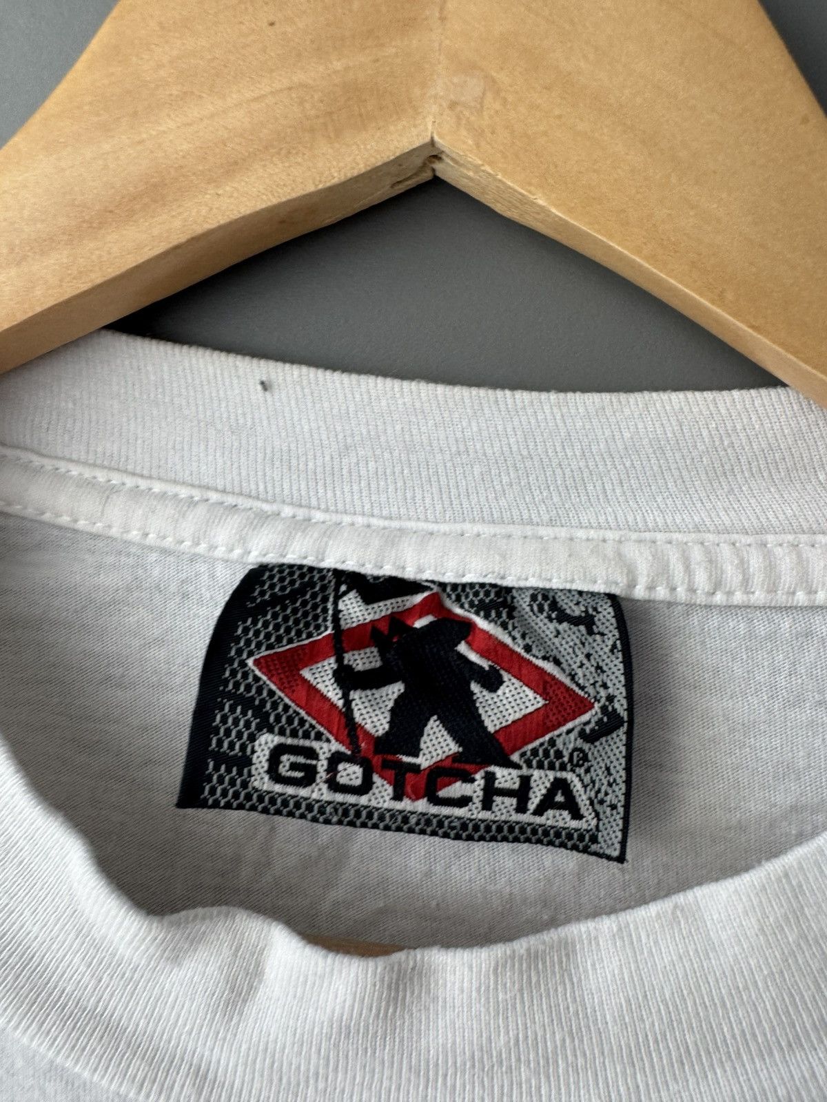 Gotcha Vintage 90s Gotcha Surfing Streetwear Box Logo T-Shirt White Size US M / EU 48-50 / 2 - 9 Thumbnail