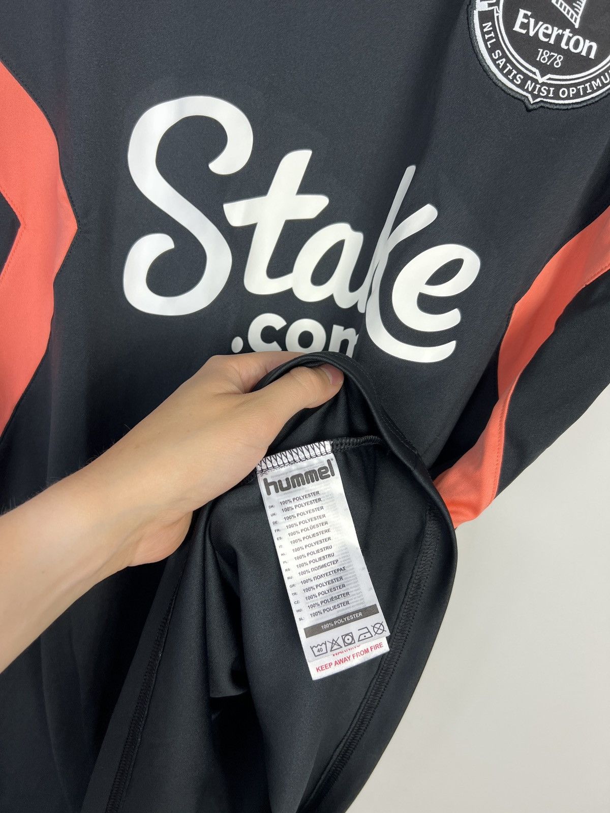 Hummel Hummel Everton 2020/2021 Trikot Soccer Jersey Size US XL / EU 56 / 4 - 3 Thumbnail