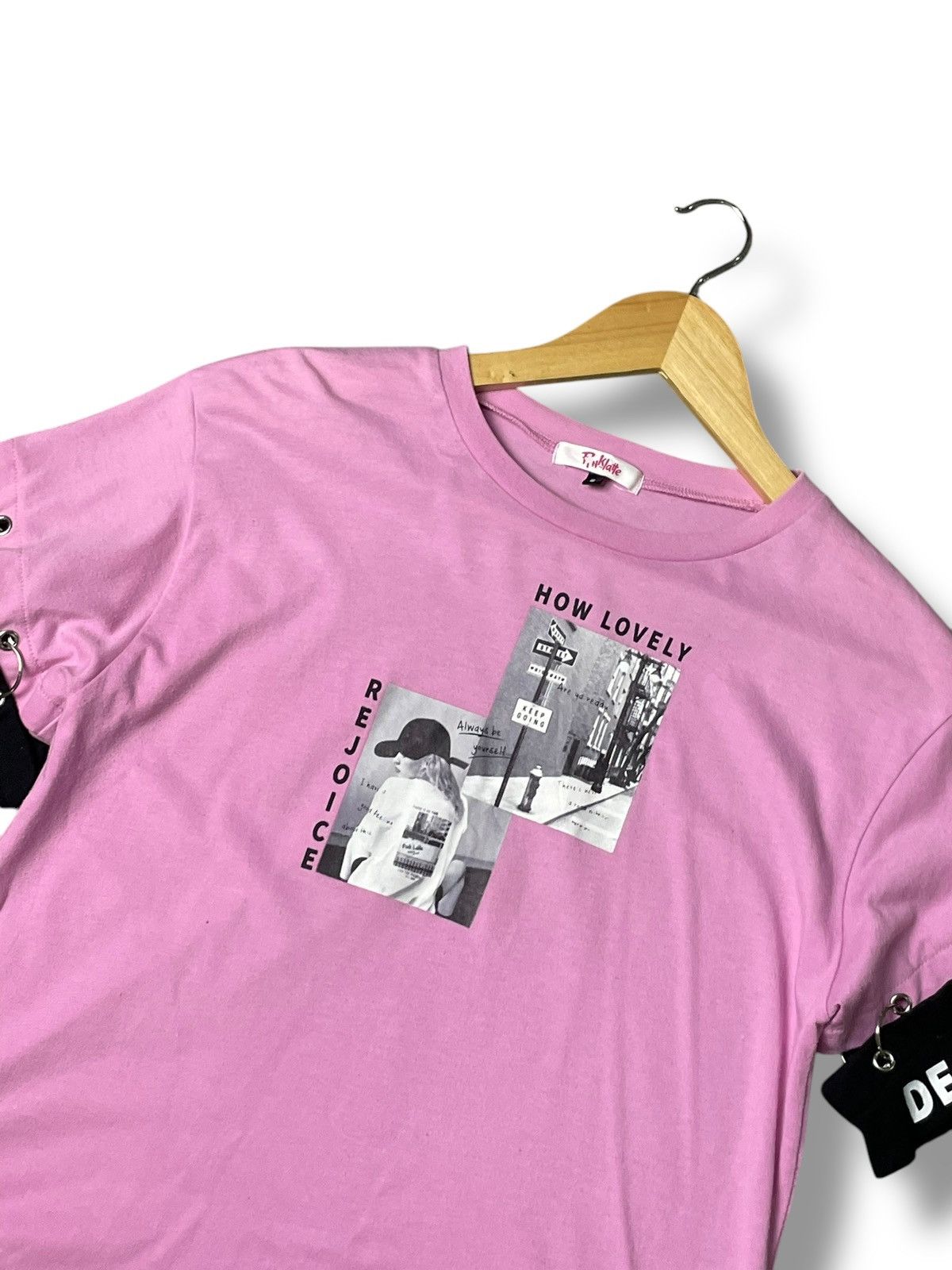 Japanese Brand × Vintage PINK LATTE Japanese Brand Short Sleeve Shirt (80) Size S / US 4 / IT 40 - 3 Thumbnail