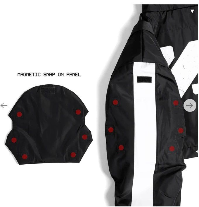 Other Fabric of the Universe CRB-005 Crop Bomber Jacket Size US L / EU 52-54 / 3 - 5 Thumbnail