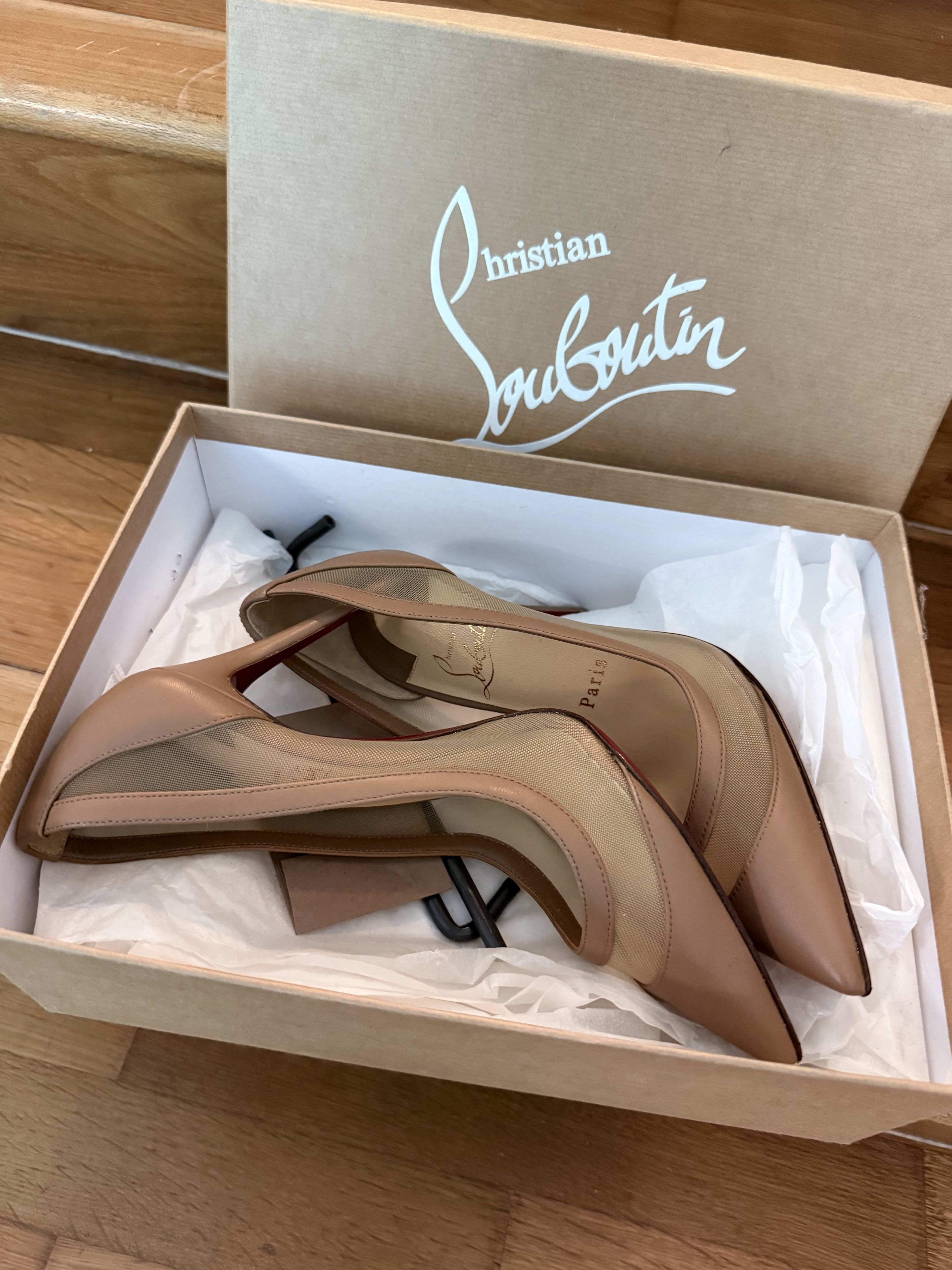 Christian Louboutin Galativi 100 Size US 7 / IT 37 - 6 Thumbnail