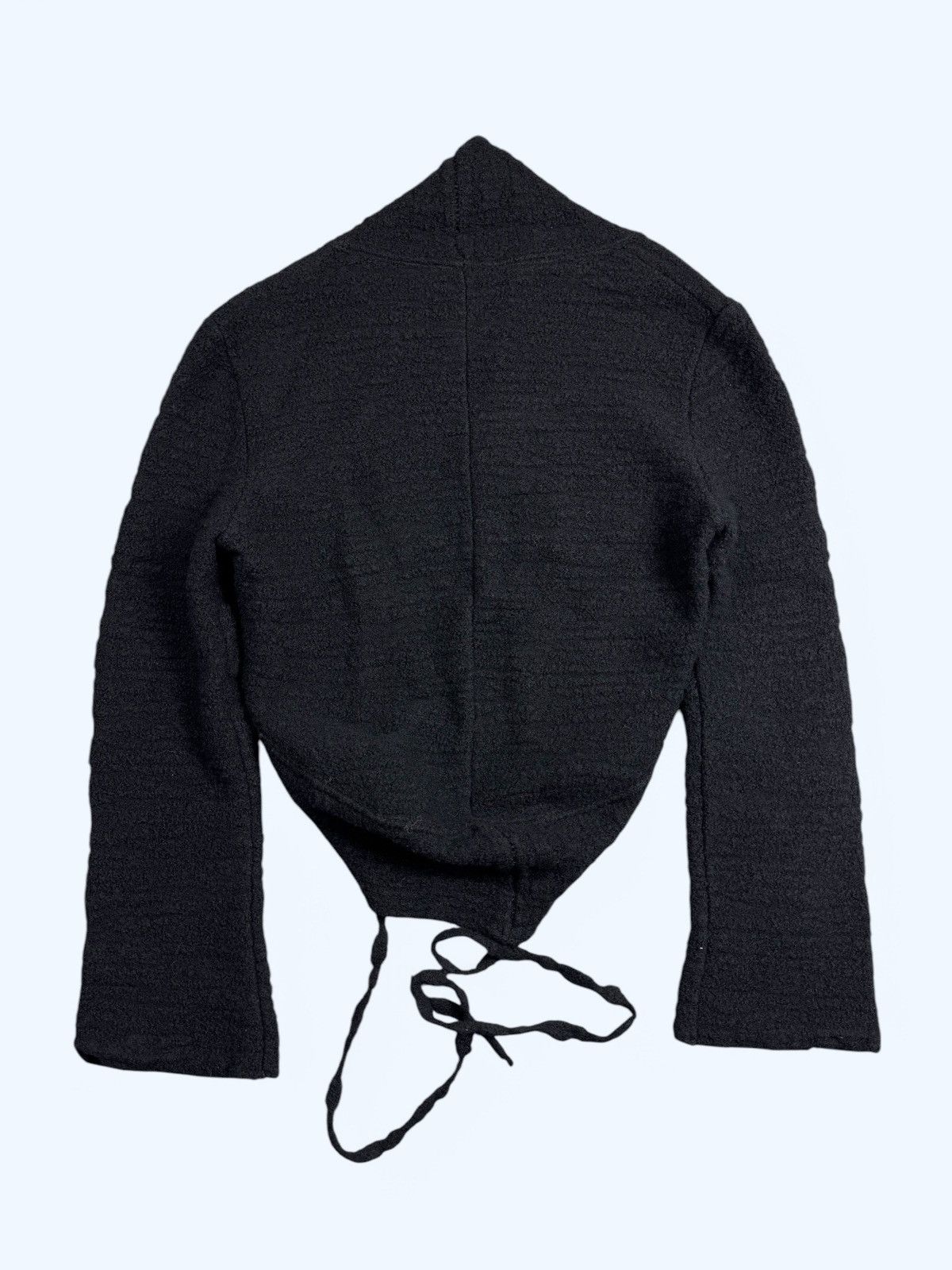Ann Demeulemeester Ann Demeulemeester Boiled Knitted Wool Cape / Bolero Size 38 Size XS / US 0-2 / IT 36-38 - 6 Thumbnail