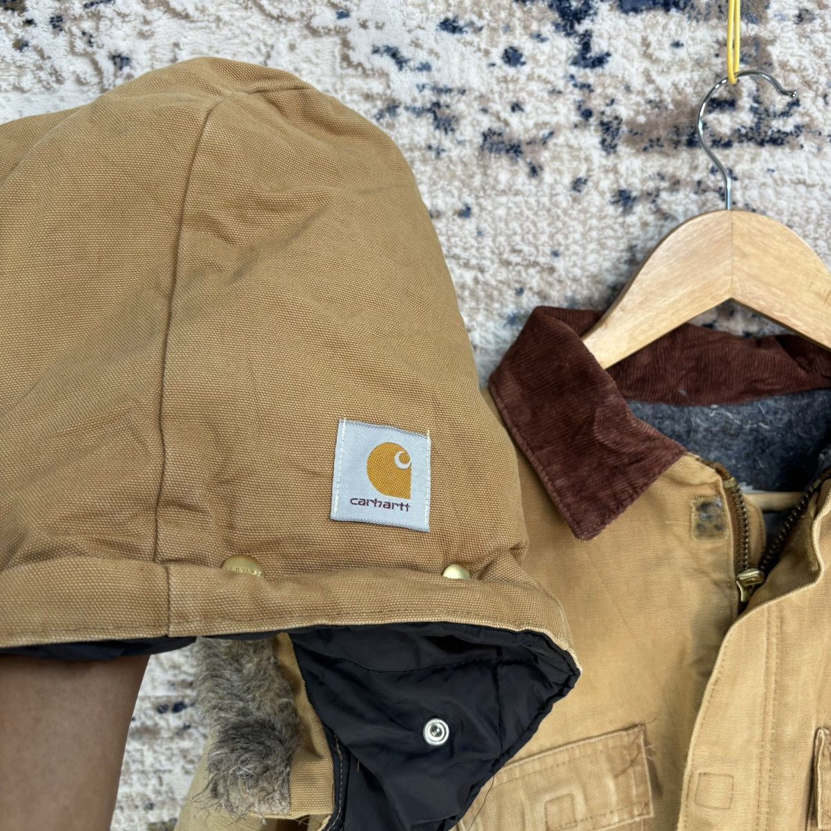 Carhartt × Vintage Vintage Carhartt Detroit Blanket Lined Jacket Size US M / EU 48-50 / 2 - 17 Thumbnail