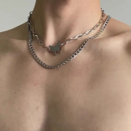 Designer × Vintage Retro punk necklace Size ONE SIZE - 2 Thumbnail