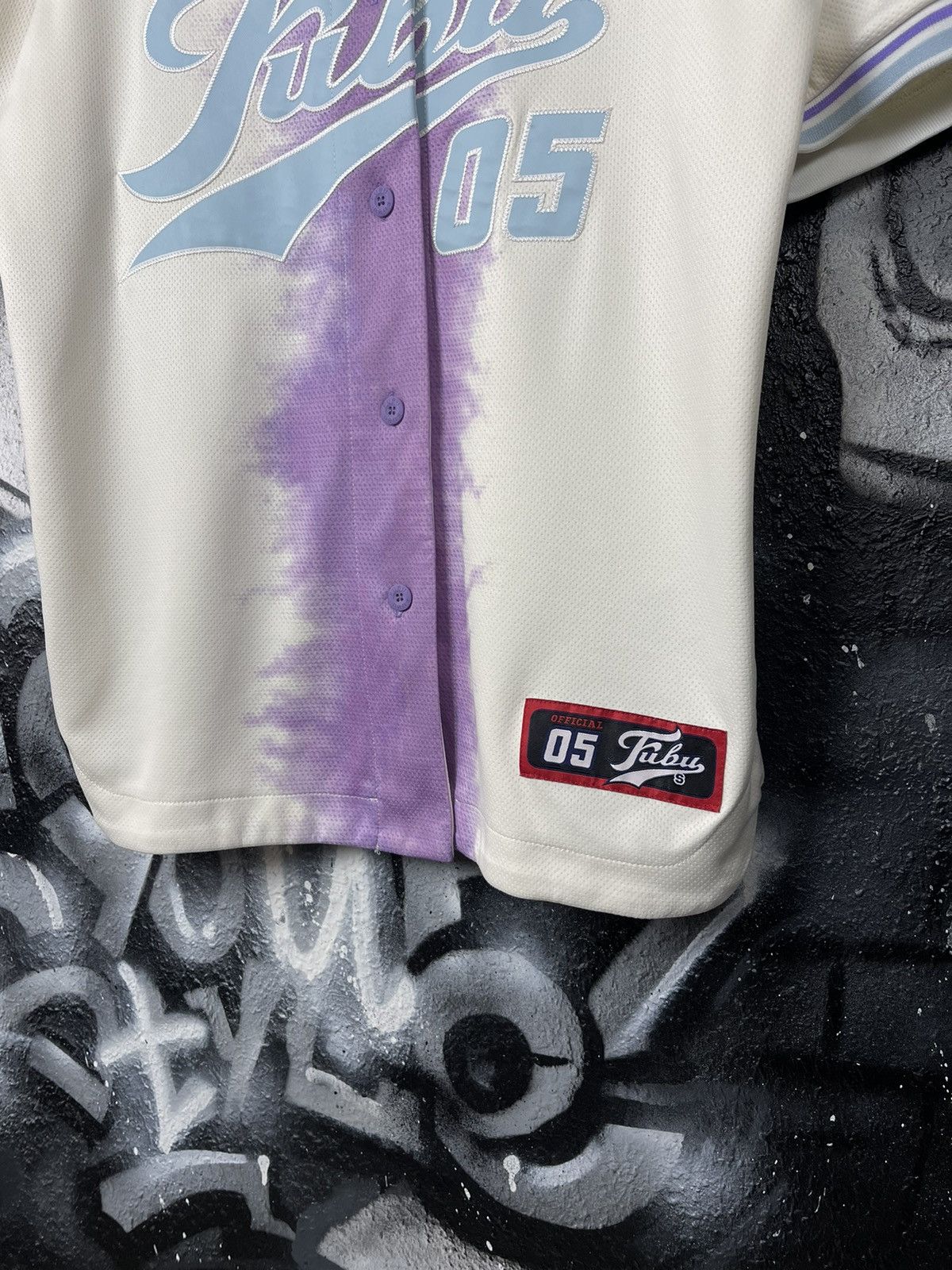 Fubu Y2K Fubu 05 Tie Dye Baseball Jersey T-Shirt Men’s Size S Size US S / EU 44-46 / 1 - 3 Thumbnail