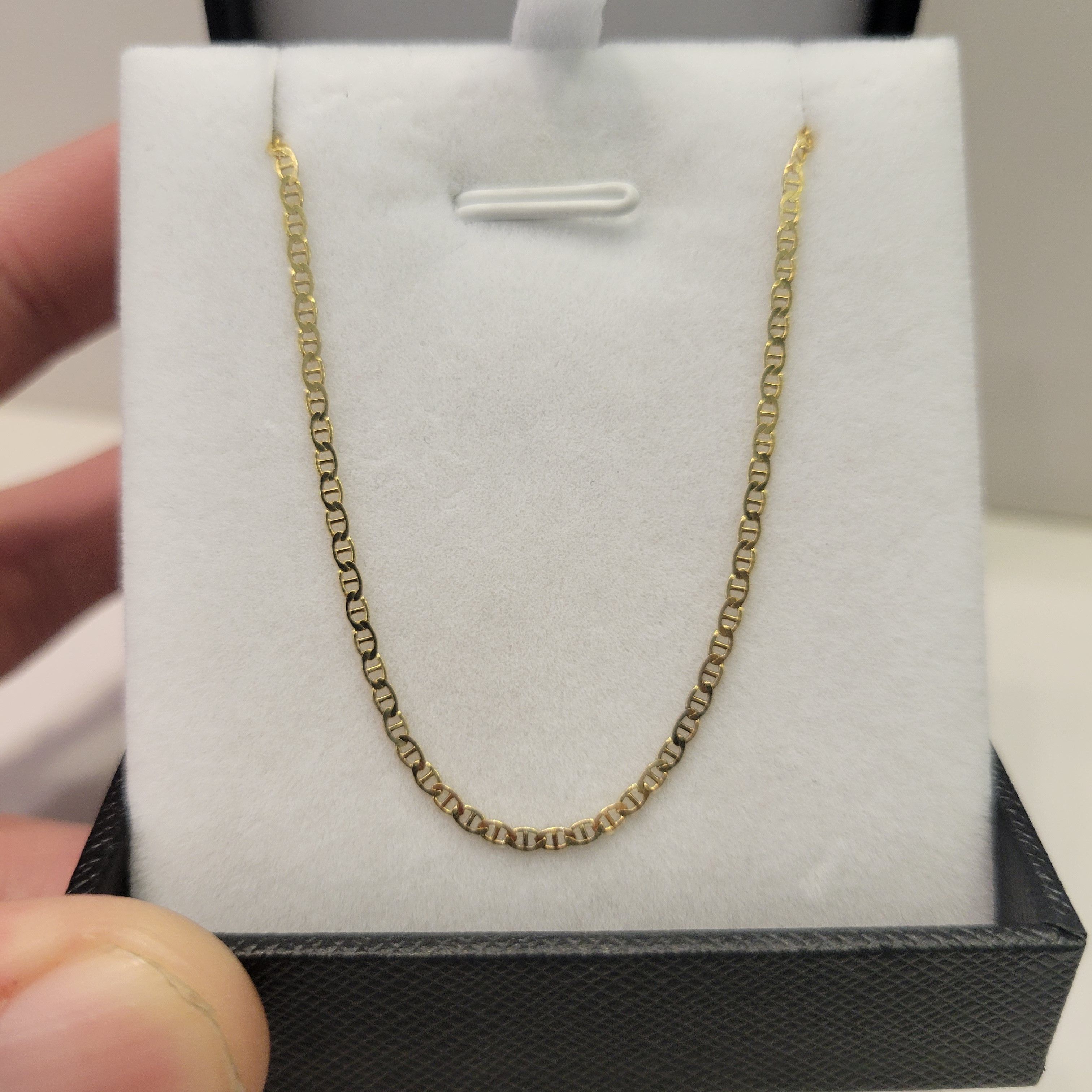 image of 10K Solid Gold - 20" Mariner Gucci 1.75Mm Chain, Men's