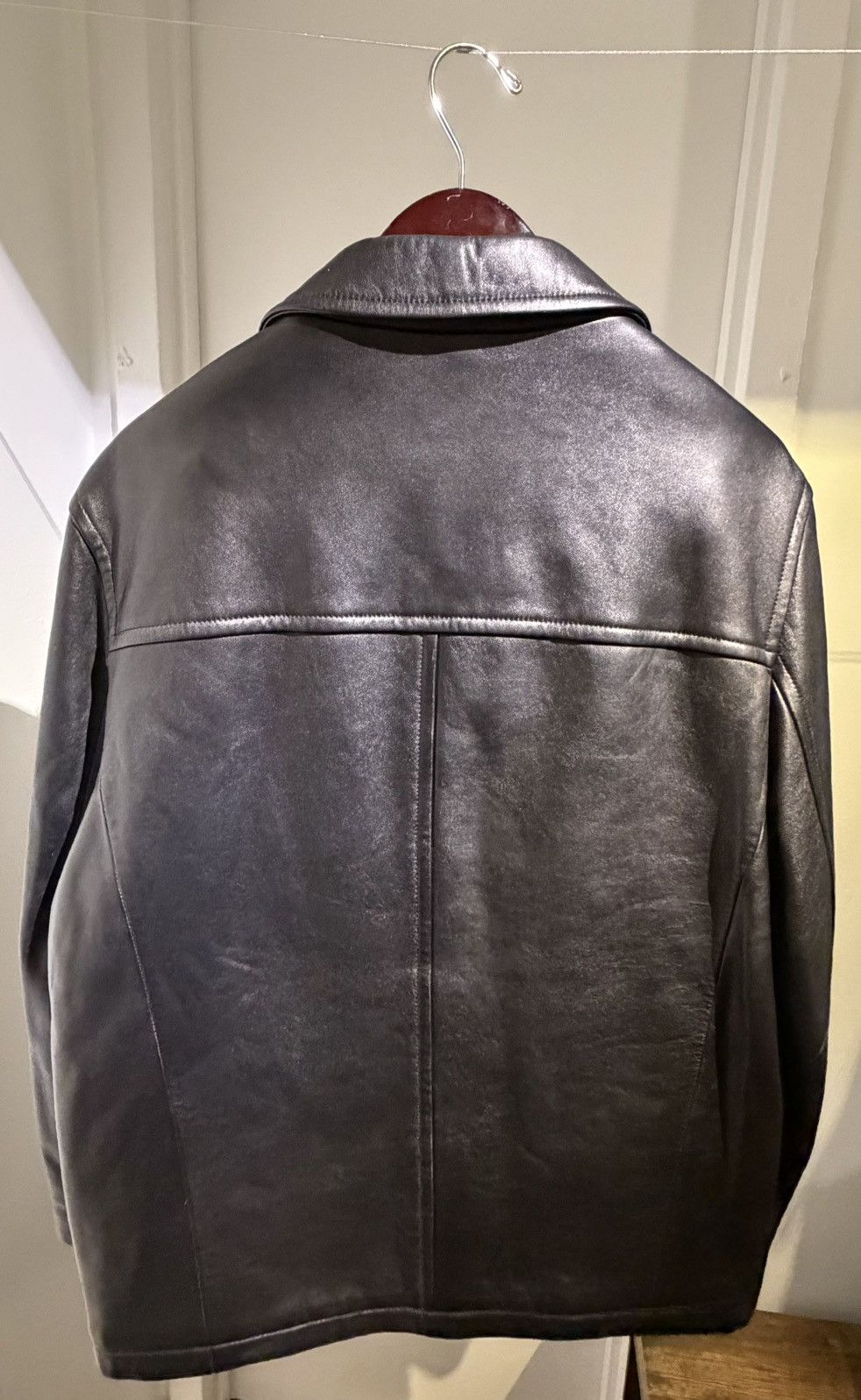 Other Vintage Sheepskin Leather Jacket Size US L / EU 52-54 / 3 - 2 Thumbnail