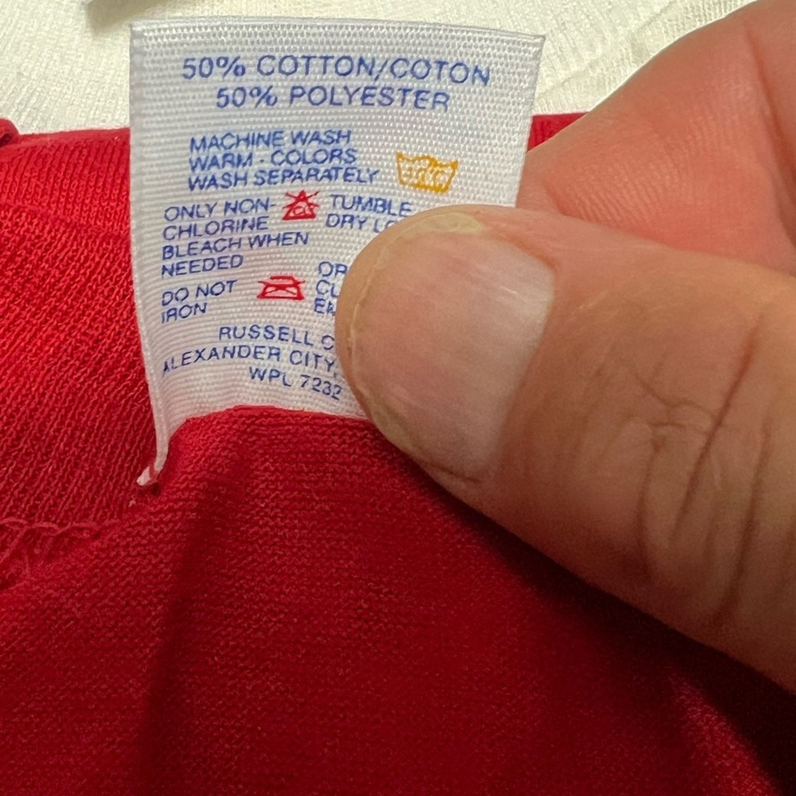Jerzees Lot of 4 Vtg Vintage 90’s Blank Jerzees 50/50 3XL + 1 LRG Size US XXL / EU 58 / 5 - 4 Thumbnail