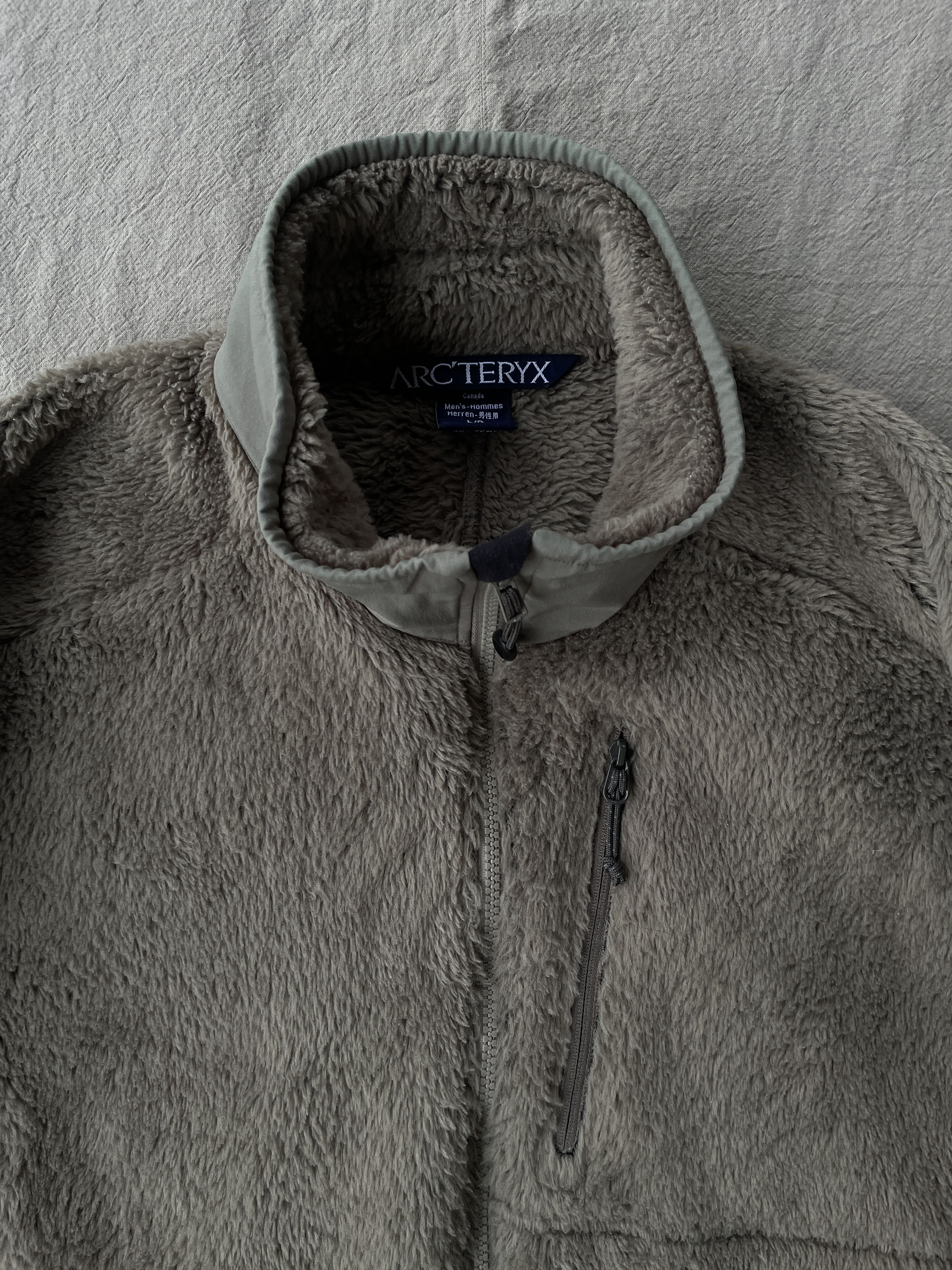 Arc'teryx Vintage Early 2000s Grey Arc'Teryx Fleece Size US L / EU 52-54 / 3 - 3 Thumbnail