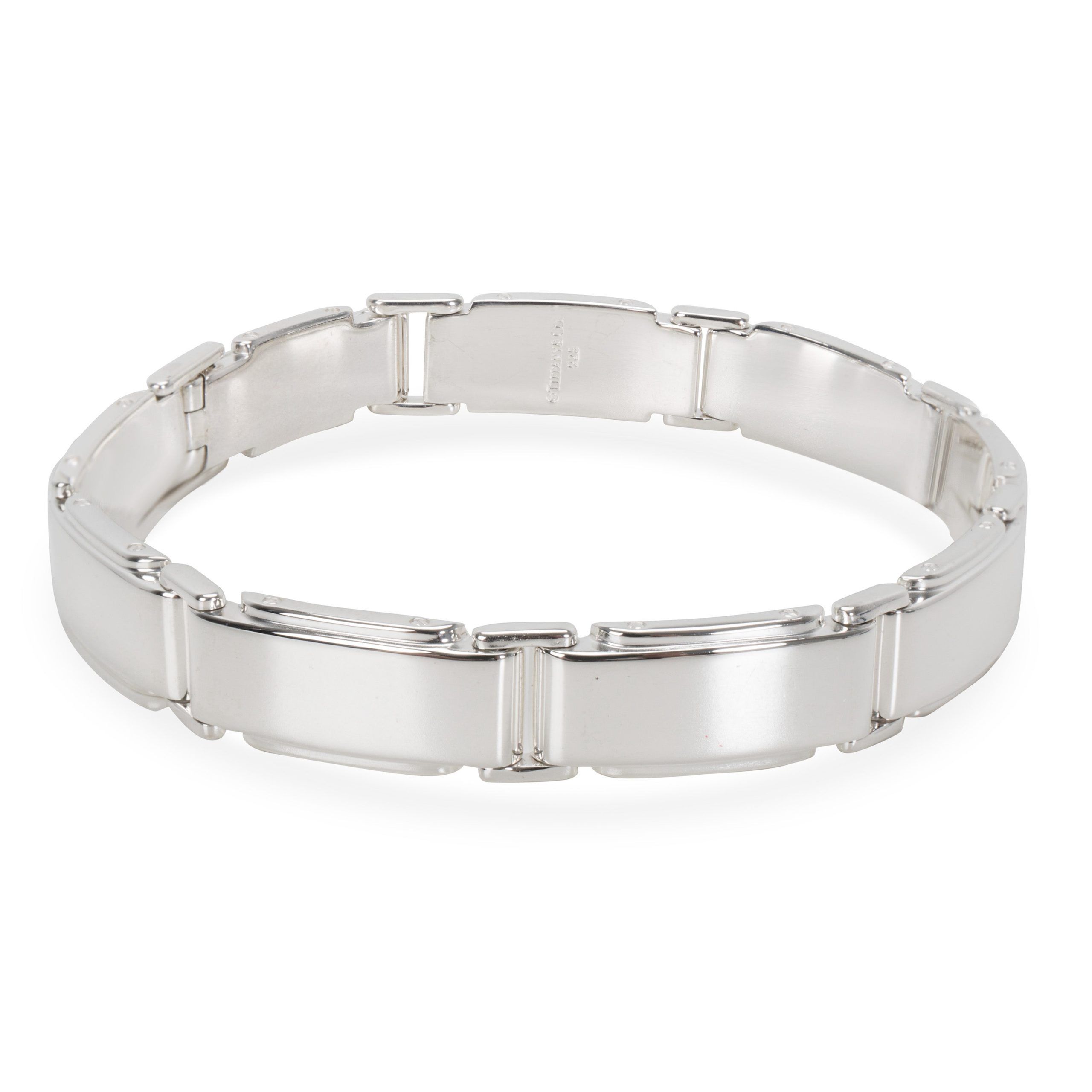 image of Tiffany Co Tiffany & Co. Men's Metropolis Bracelet In Sterling Silver