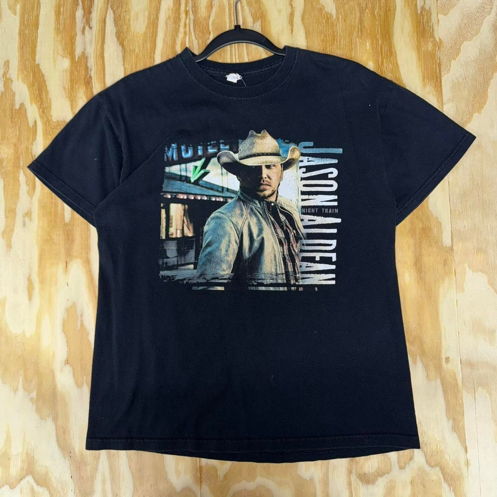 Anvil Vintage y2k jason aldean night train country tour t-shirt Size US M / EU 48-50 / 2 - 1 Thumbnail
