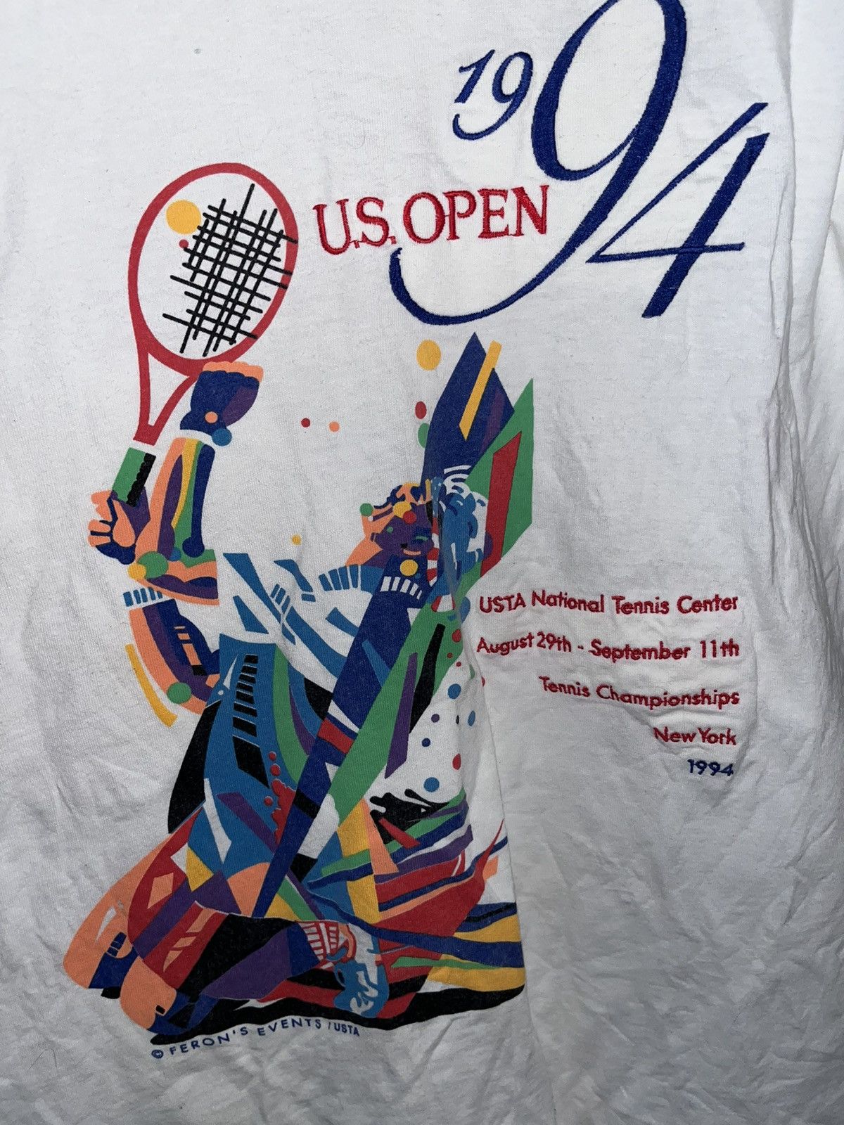 Vintage Vintage US Open Tennis Tee Size US M / EU 48-50 / 2 - 5 Thumbnail