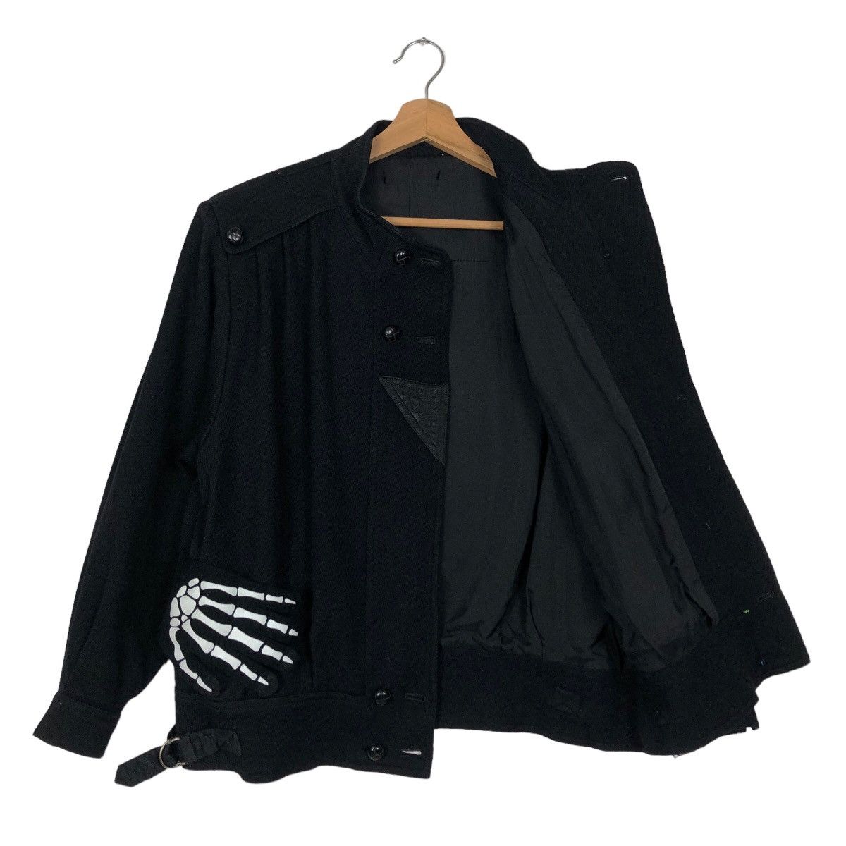 Hysteric Glamour 🔥Iconic Black Bomber Jacket Hysteric Glamour Japan Made Size US M / EU 48-50 / 2 - 9 Thumbnail
