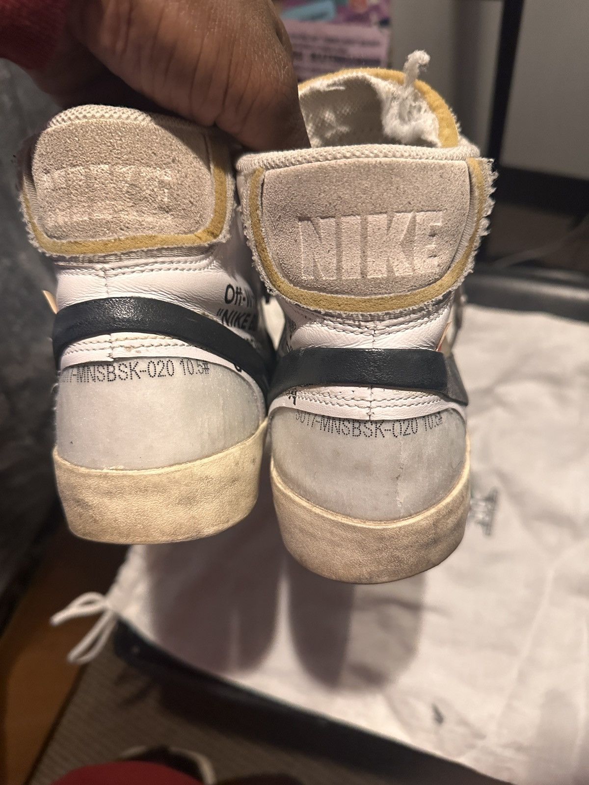 Nike × Off-White Off White OG The Ten Nike Blazer Size US 10.5 / EU 43-44 - 3 Thumbnail