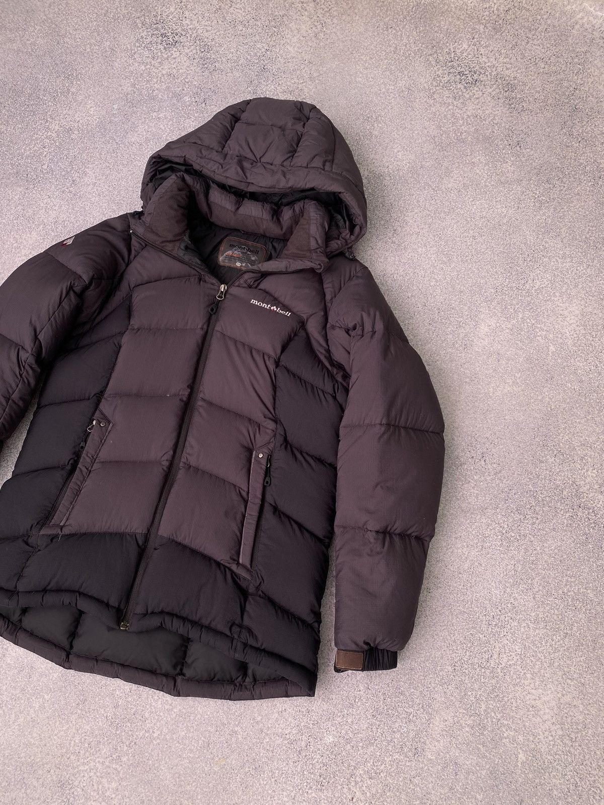 Montbell × Vintage Vintage Montbell Puffer Bordeaux Jacket Size US M / EU 48-50 / 2 - 6 Thumbnail