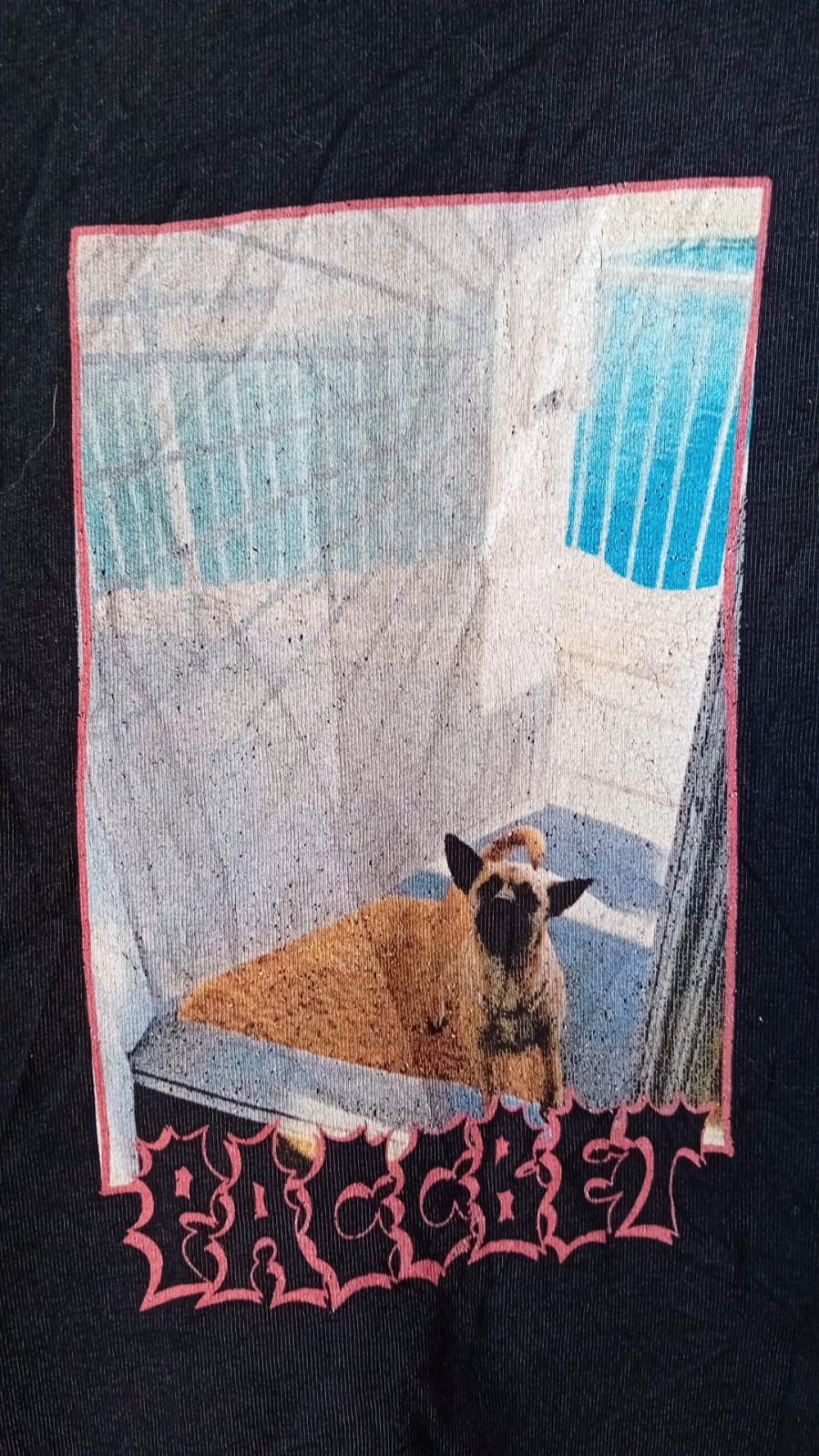 Gosha Rubchinskiy × PACCBET PACCBET Rassvet Gosha Rubchinskiy Dog Print tee Не За Горами Size US L / EU 52-54 / 3 - 2 Thumbnail