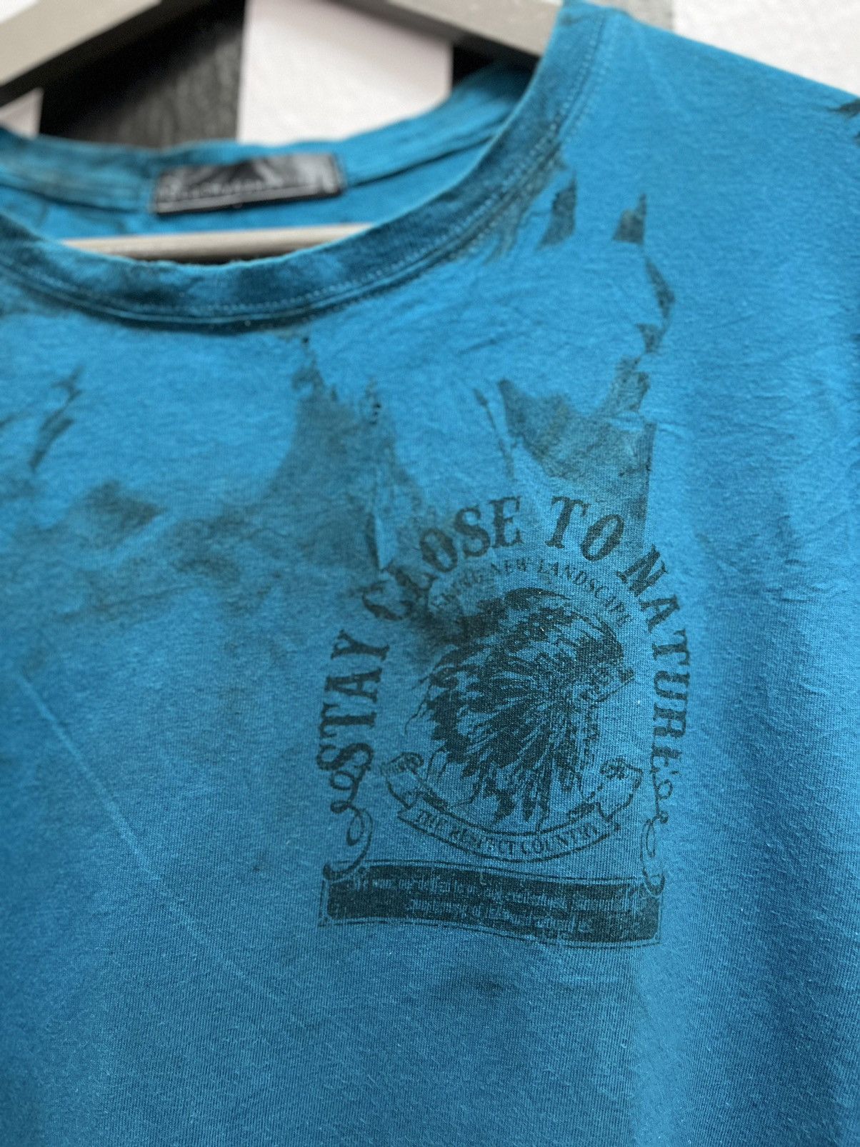 Affliction Affliction blue tee Size US L / EU 52-54 / 3 - 4 Thumbnail