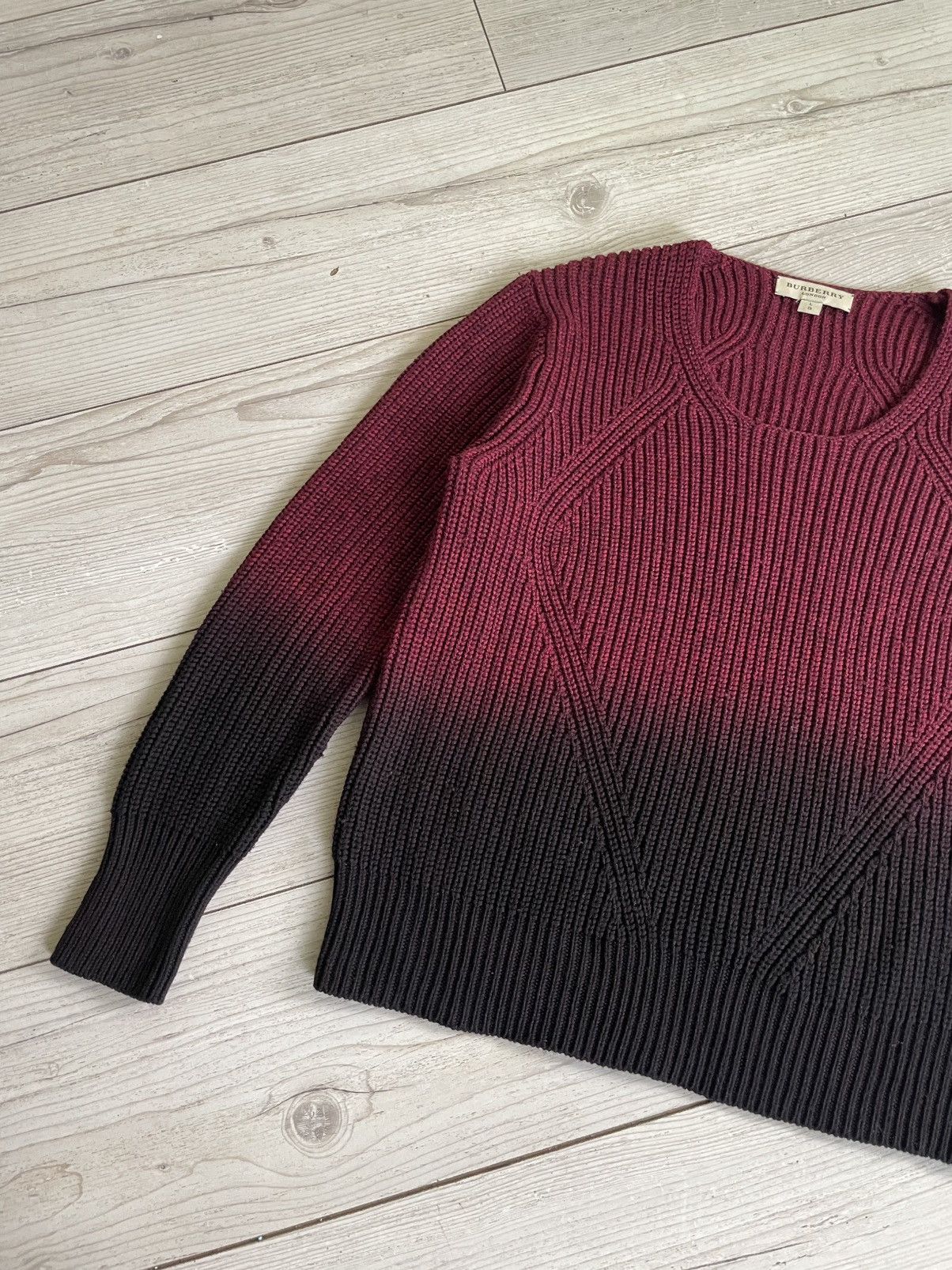 Burberry Burberry Knit Sweater Size L / US 10 / IT 46 - 7 Thumbnail