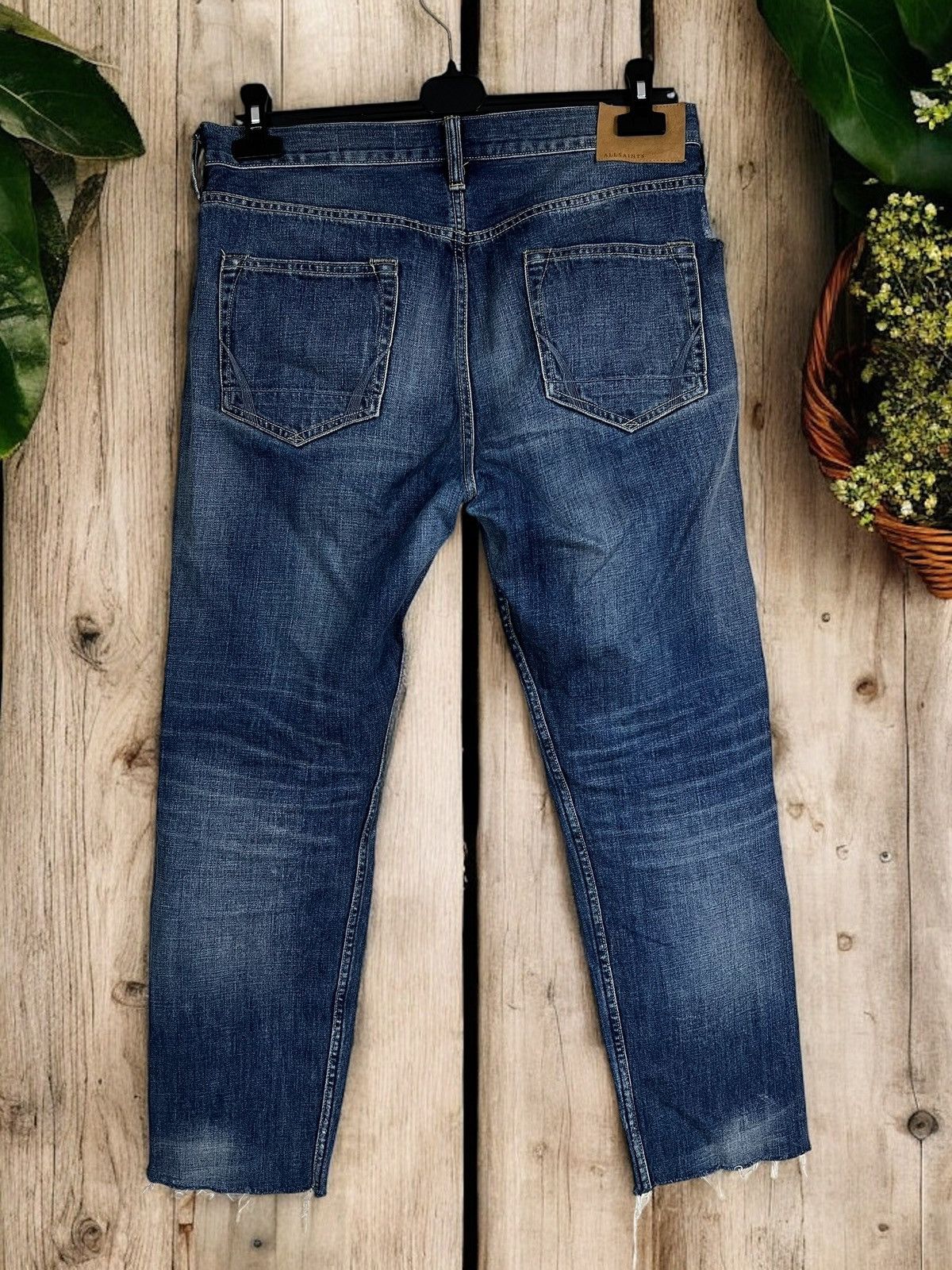 Allsaints AllSaints Sid straight jeans size W33 Size US 33 - 3 Thumbnail