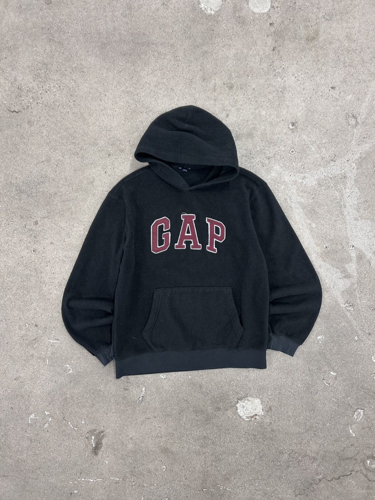 Gap Vintage distressed Gap weave Hoodie oversized size small Size US M / EU 48-50 / 2 - 1 Thumbnail